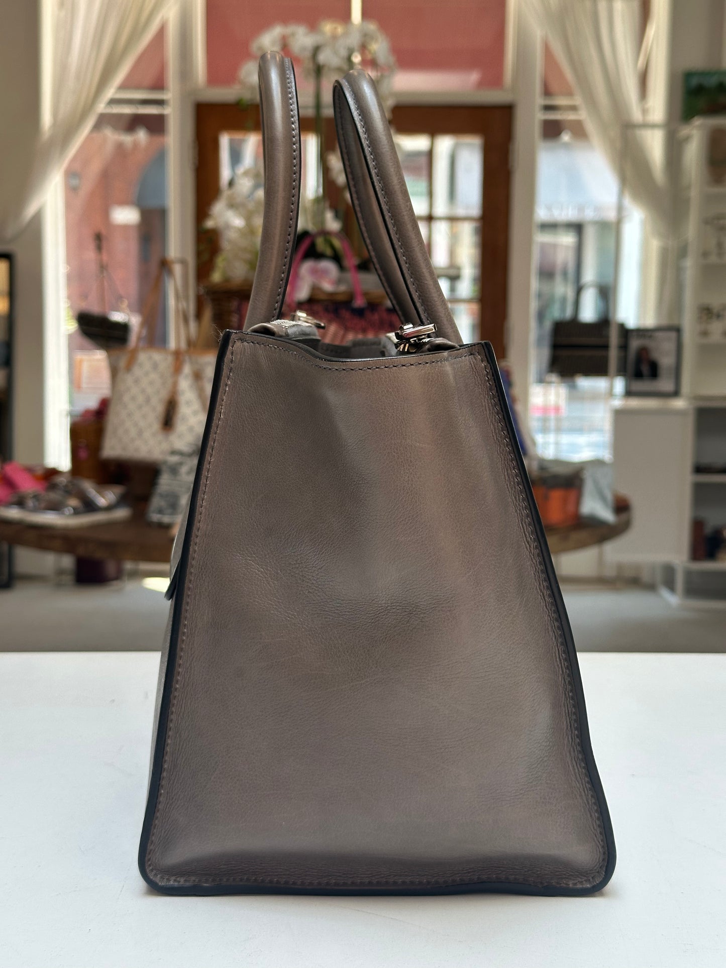 Prada Twin Pocket Tote, Grey