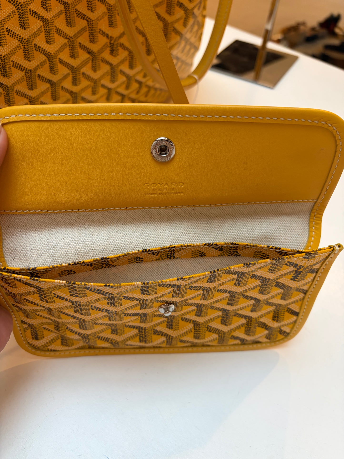 Goyard St. Louis GM Yellow
