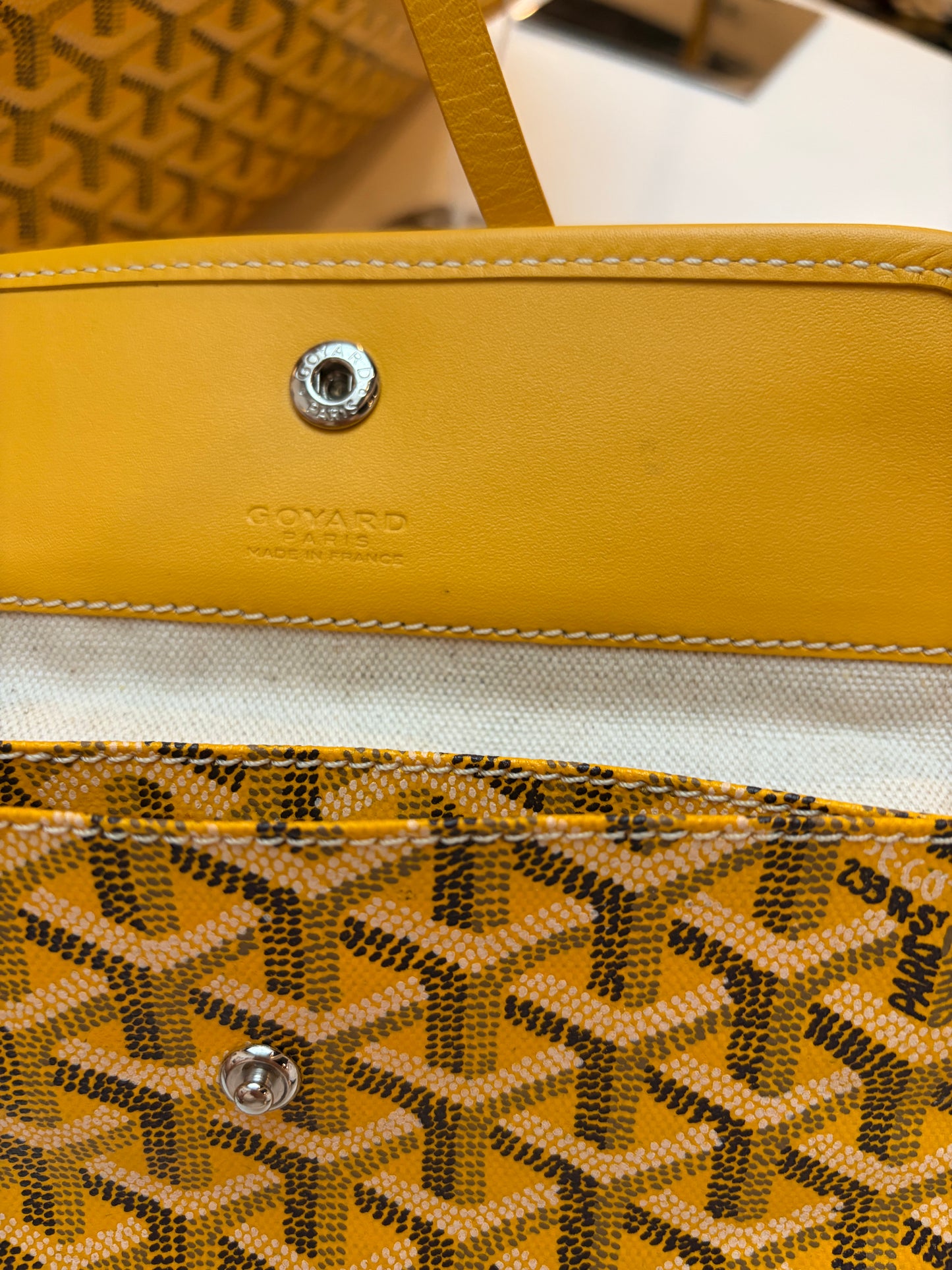 Goyard St. Louis GM Yellow