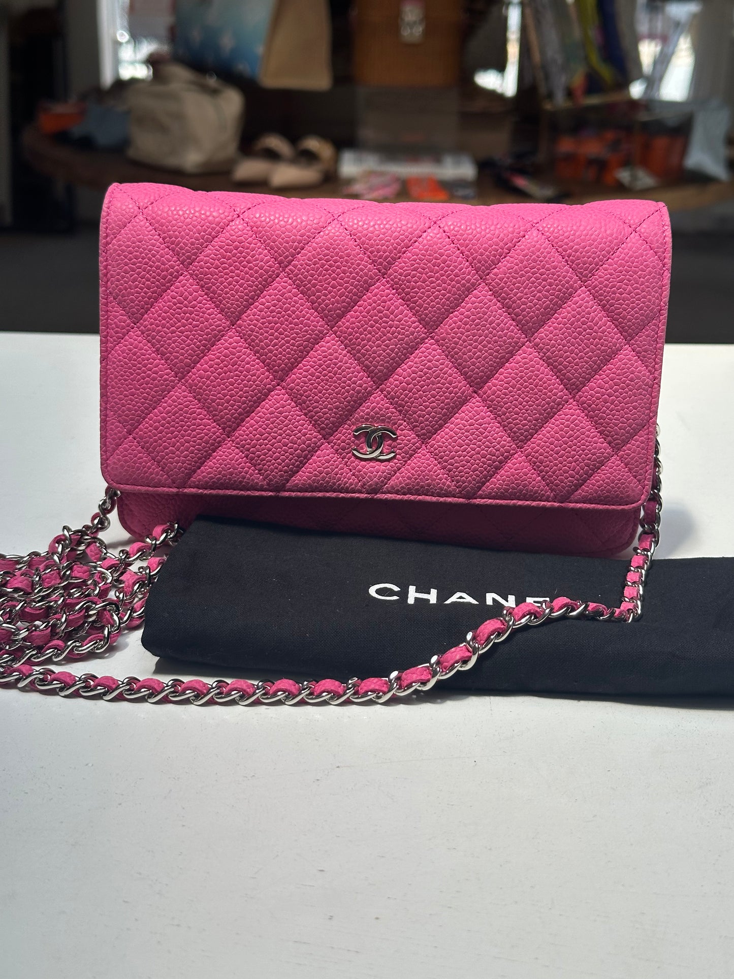 Chanel WOC, Hot Pink