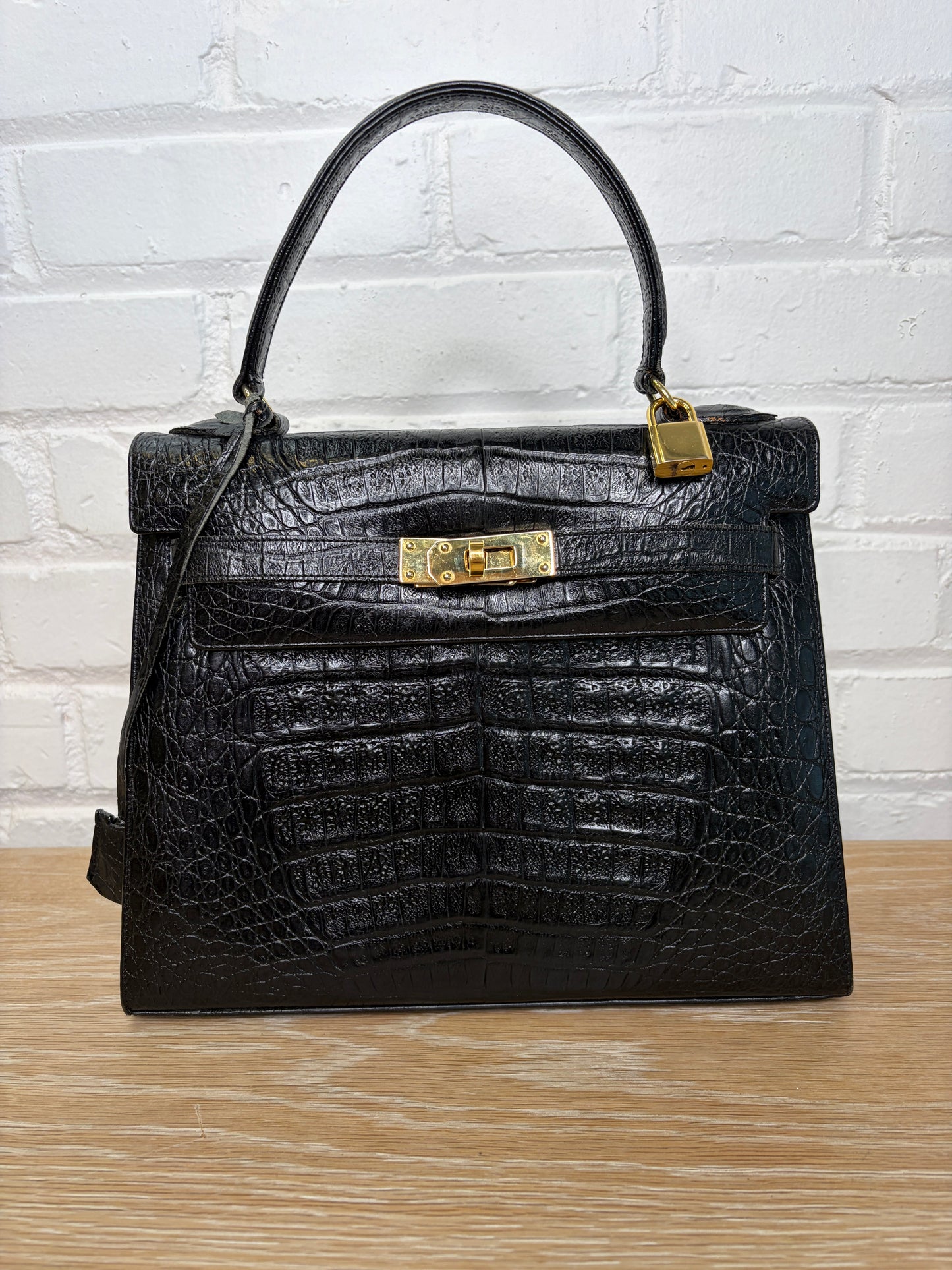 Finesse la Mode Real Crocodile Leather