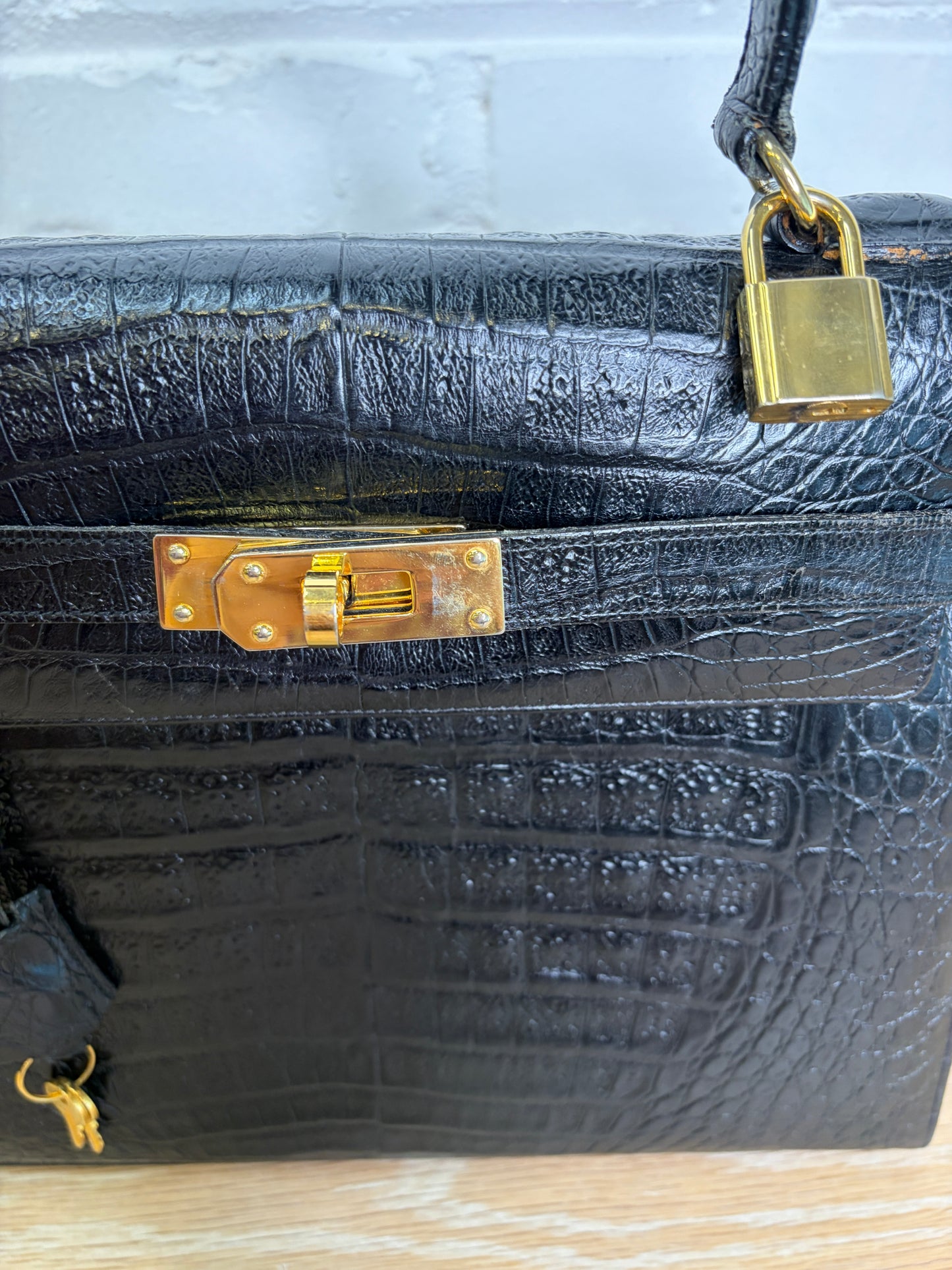 Finesse la Mode Real Crocodile Leather