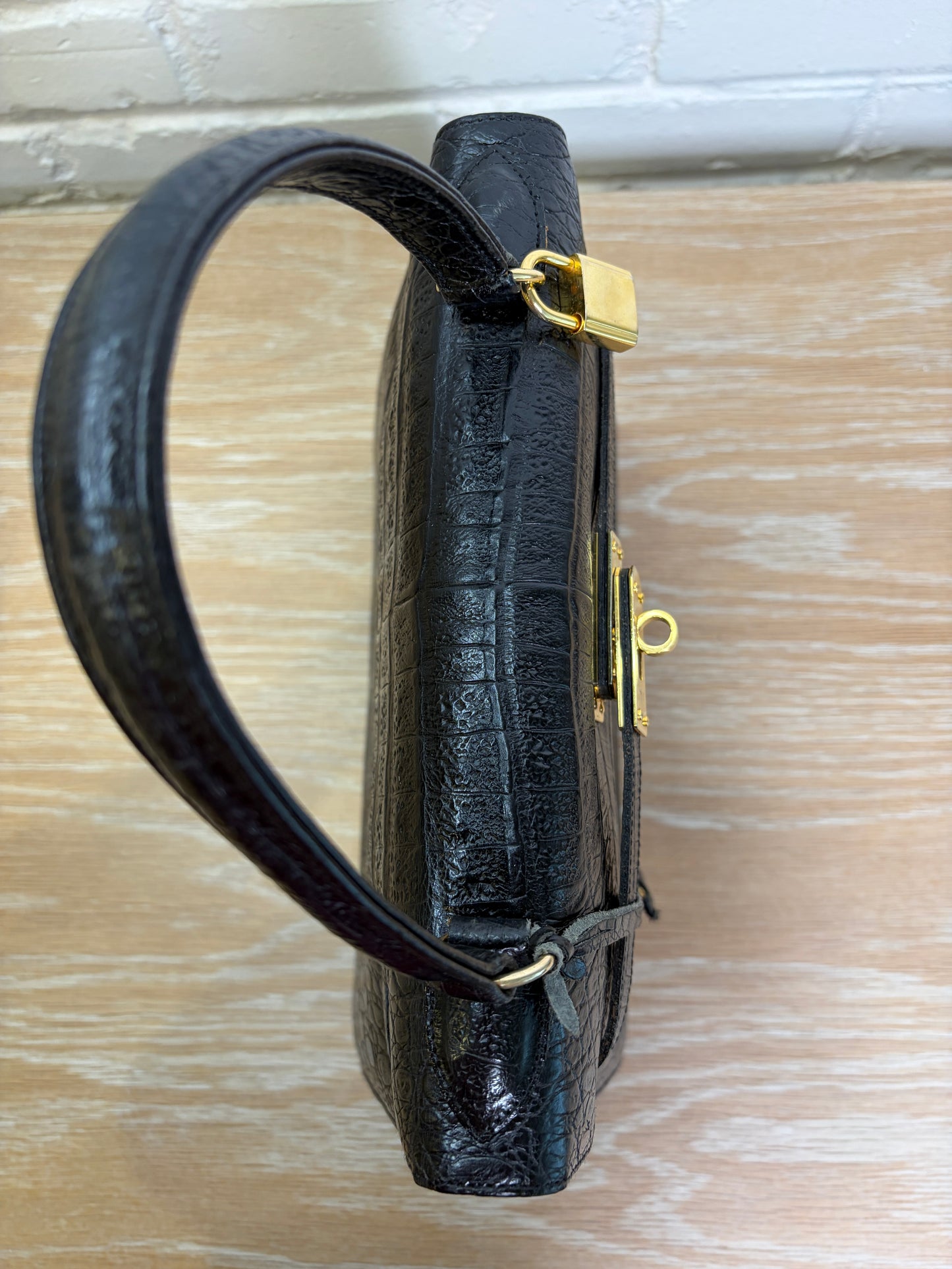 Finesse la Mode Real Crocodile Leather