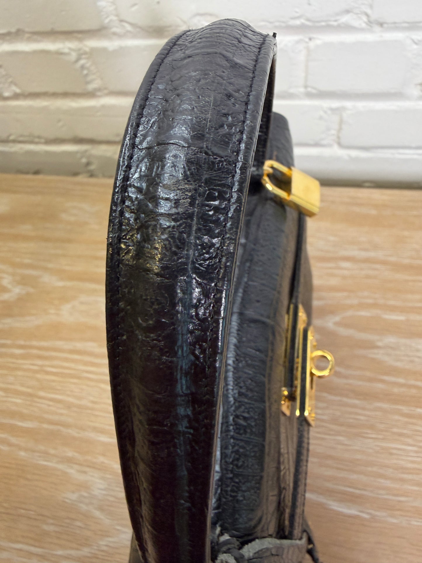 Finesse la Mode Real Crocodile Leather
