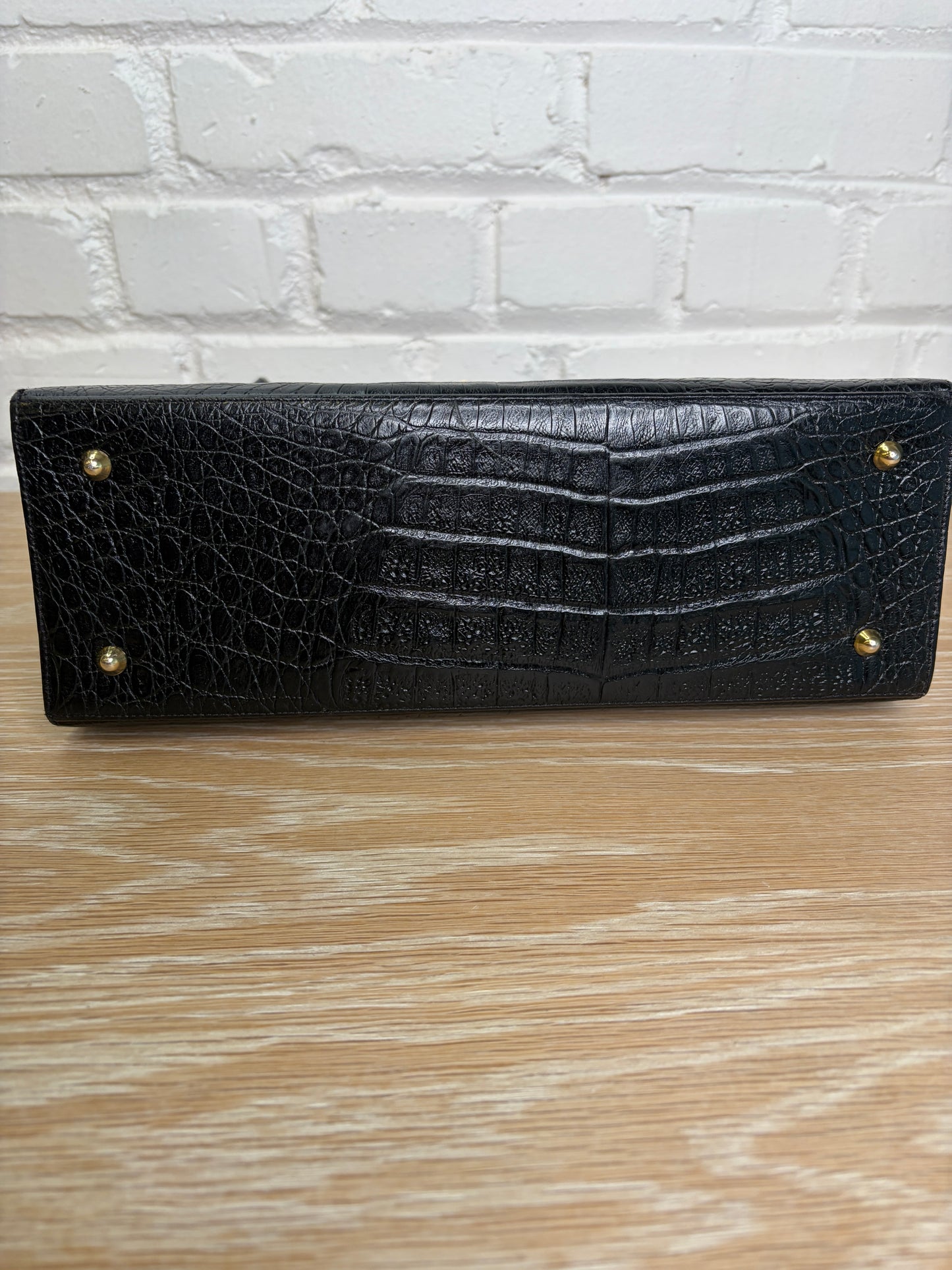 Finesse la Mode Real Crocodile Leather