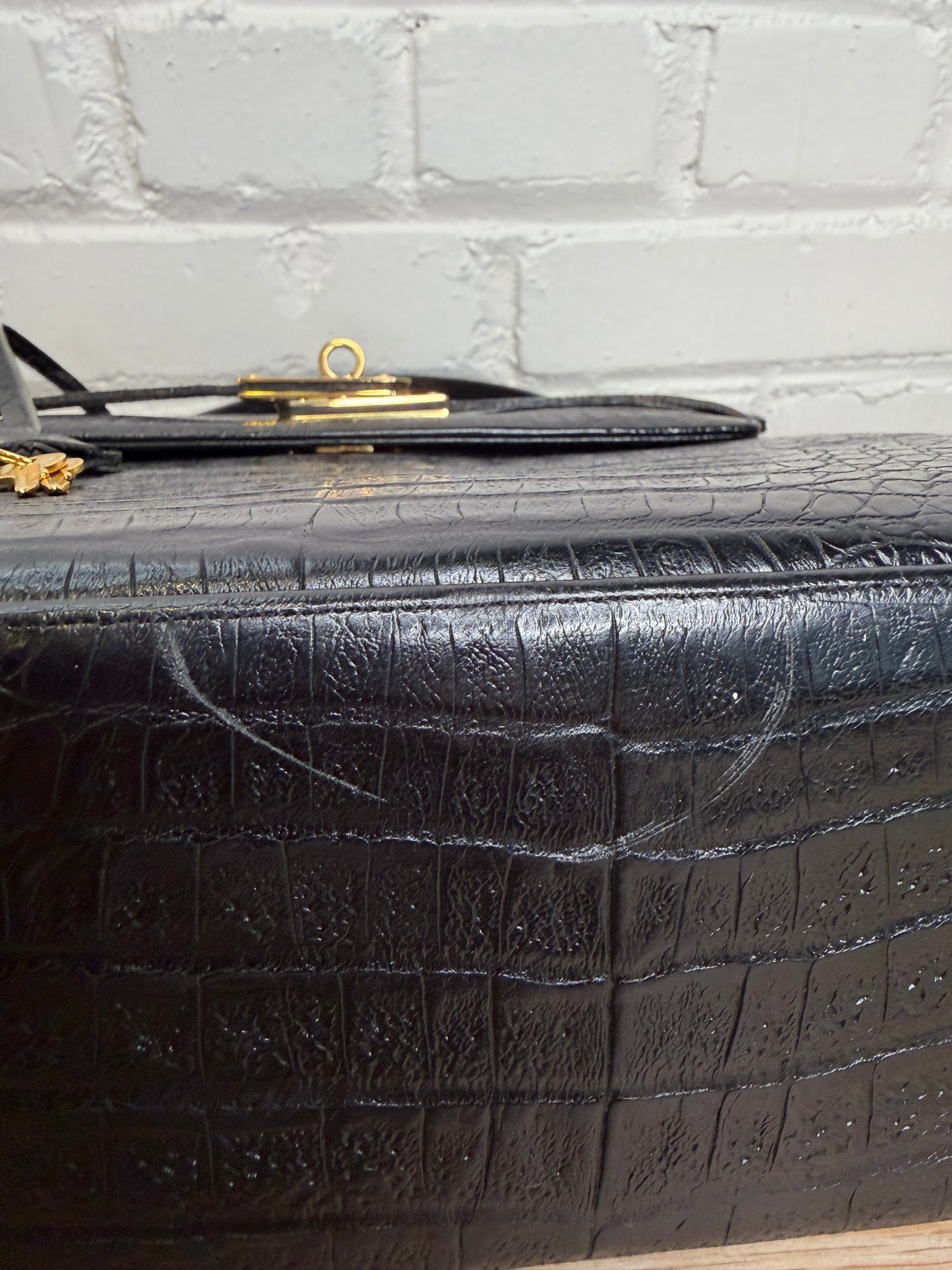 Finesse la Mode Real Crocodile Leather