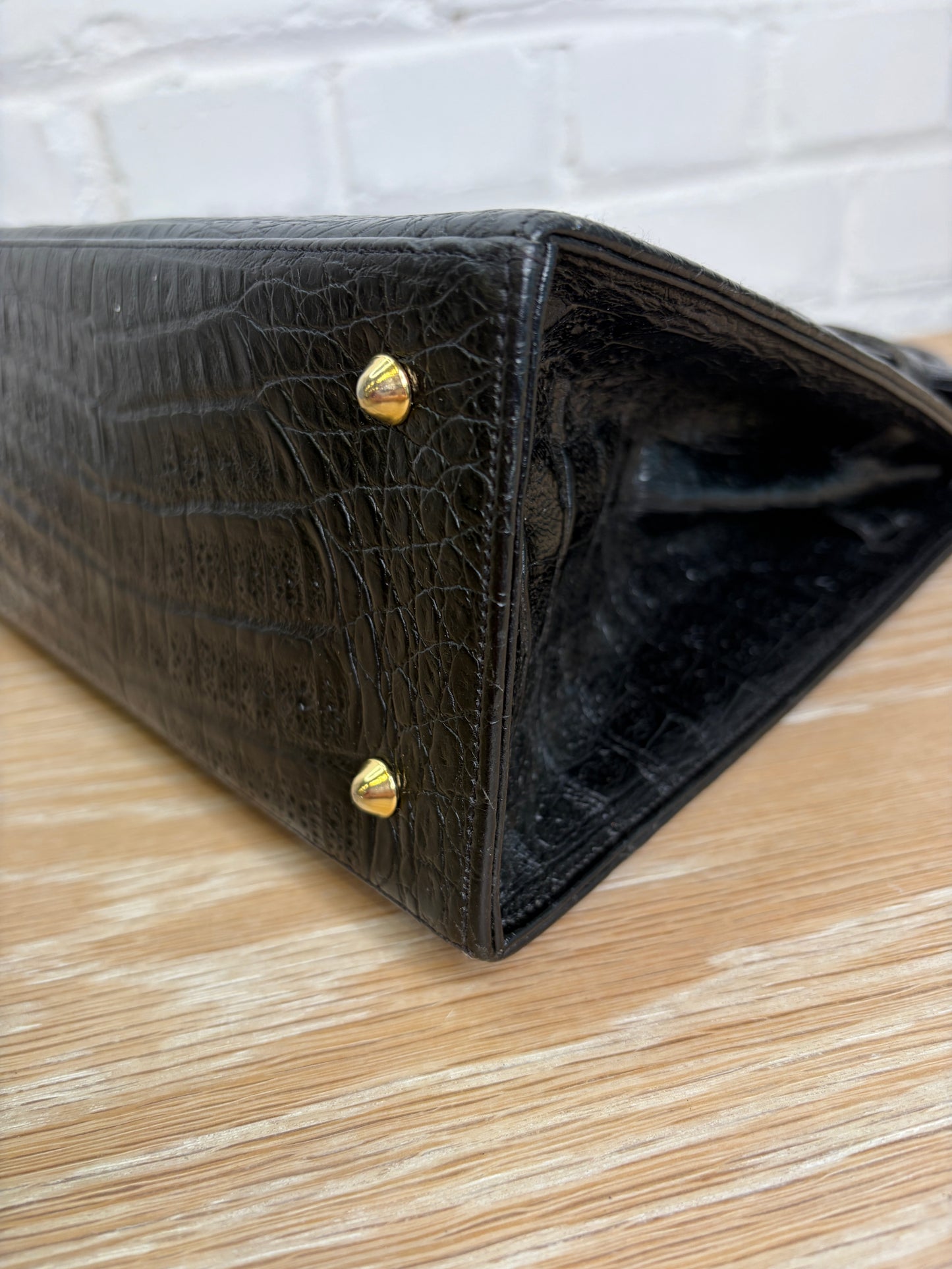 Finesse la Mode Real Crocodile Leather