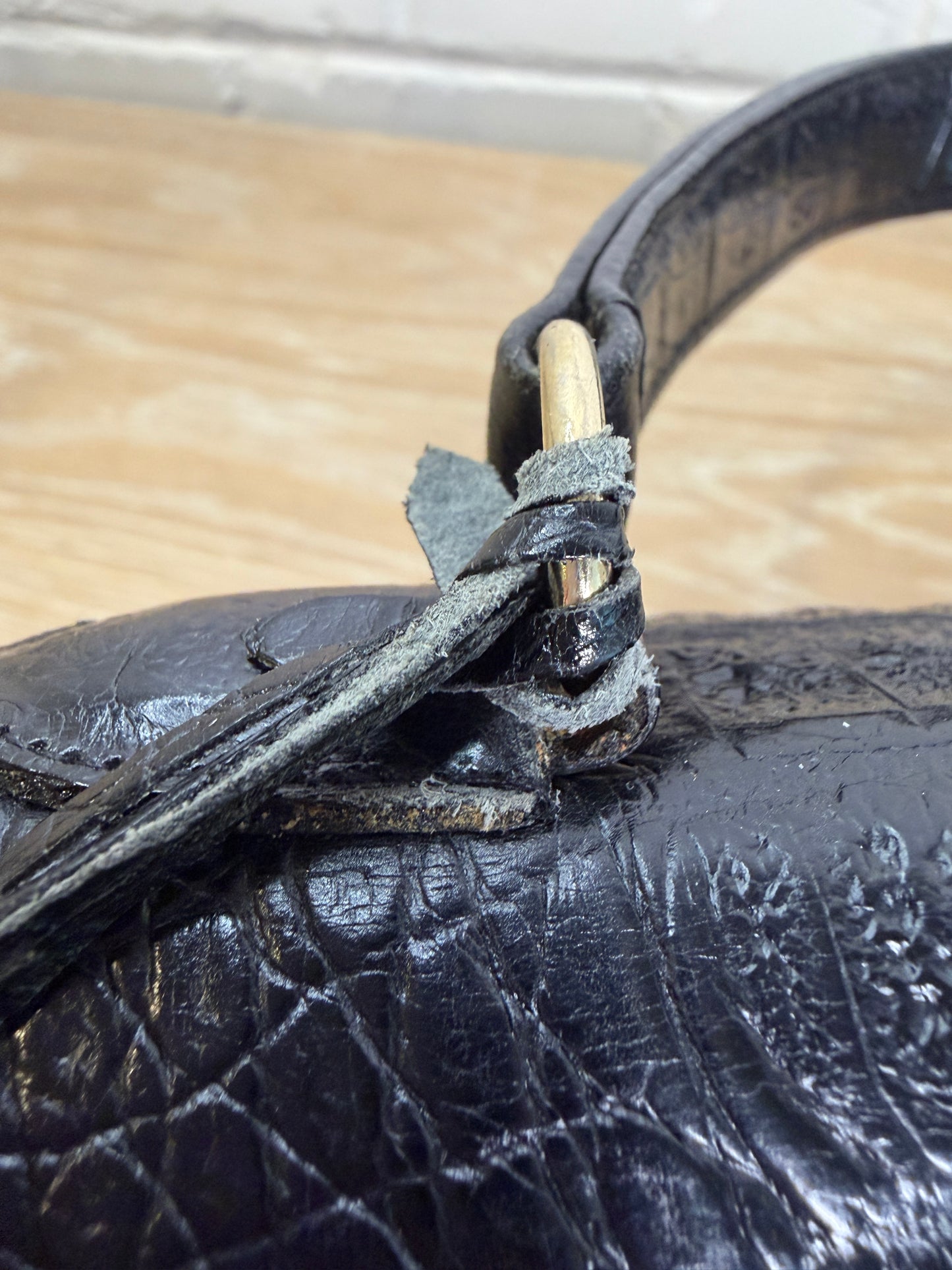 Finesse la Mode Real Crocodile Leather