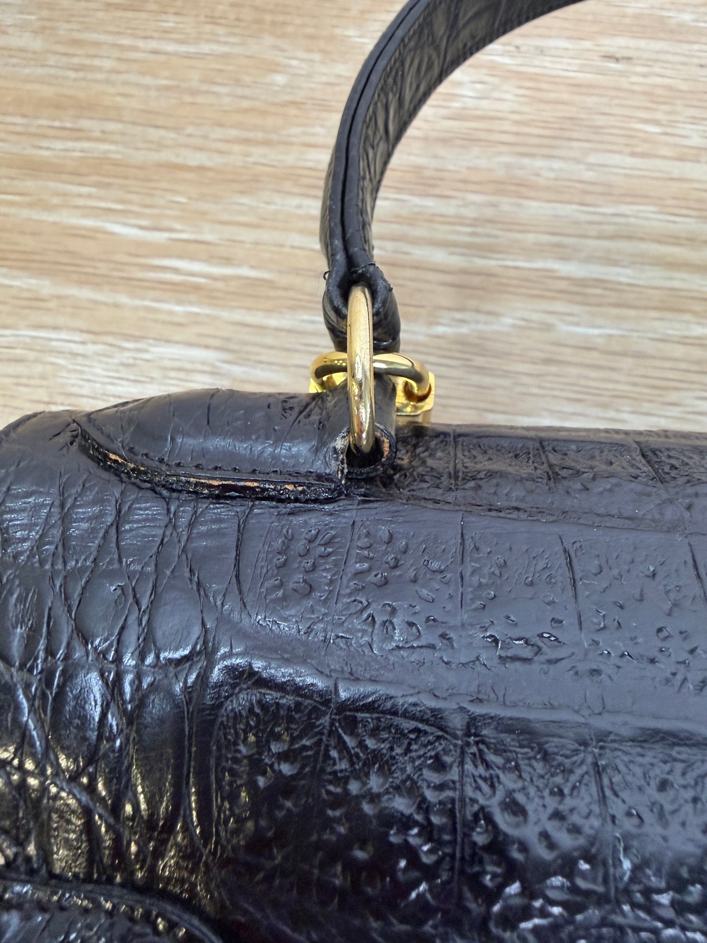 Finesse la Mode Real Crocodile Leather