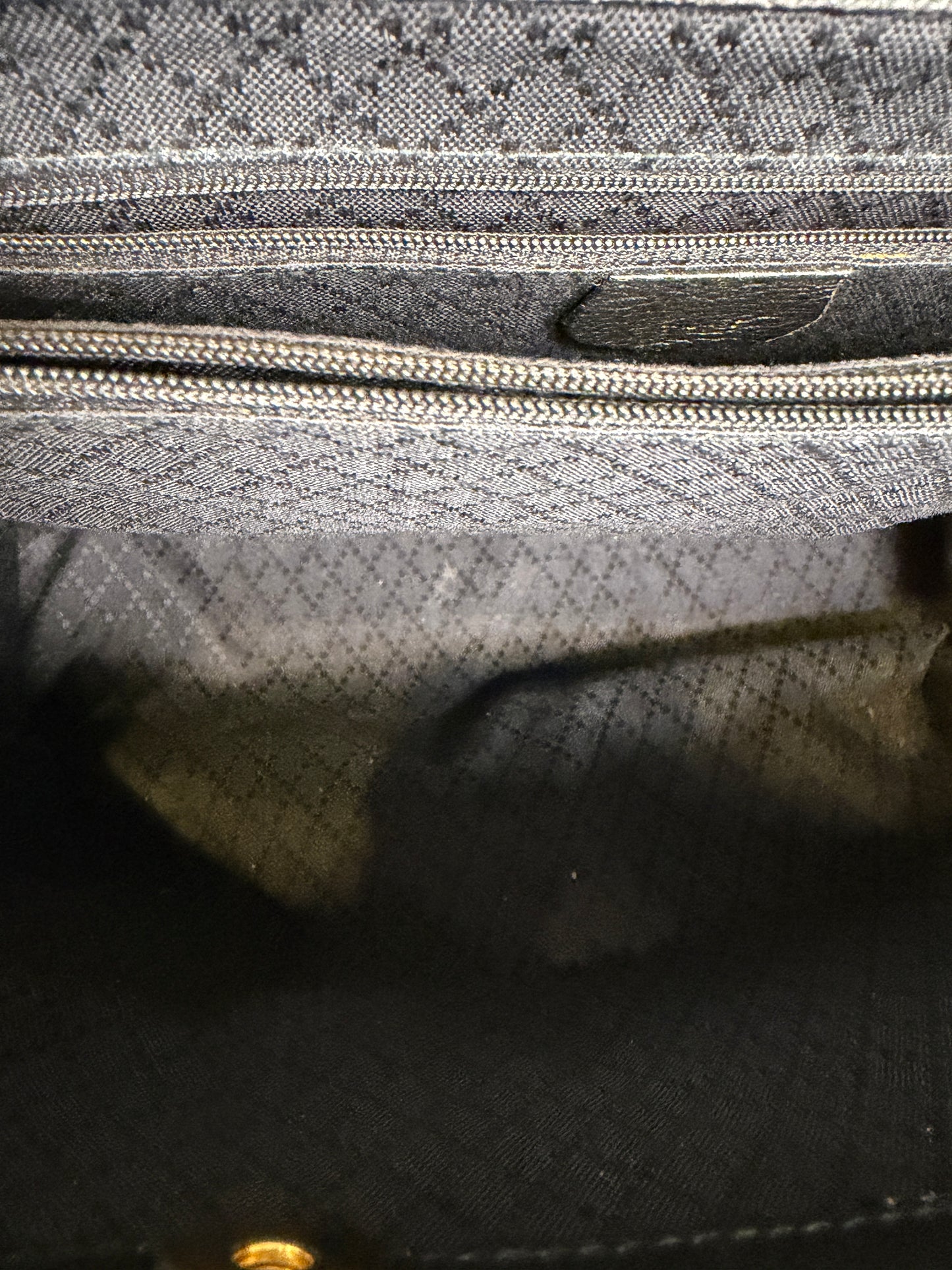 Gucci Suede Bamboo Handle Tote