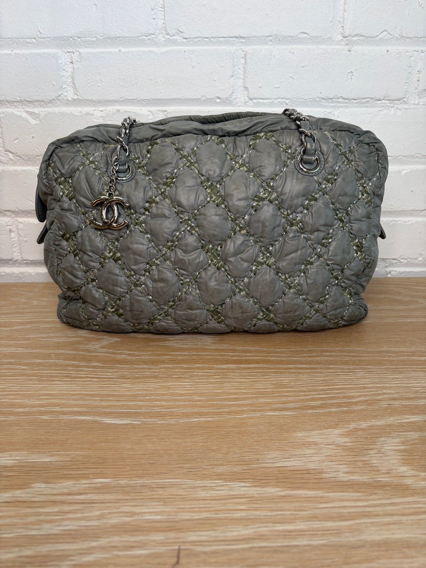 Chanel Paris Byzance Nylon Tweed on Stitch Bag