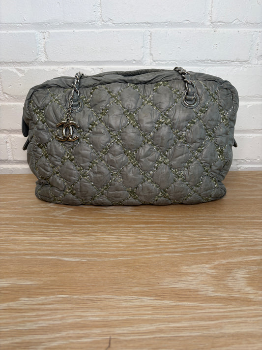 Chanel Paris Byzance Nylon Tweed on Stitch Bag