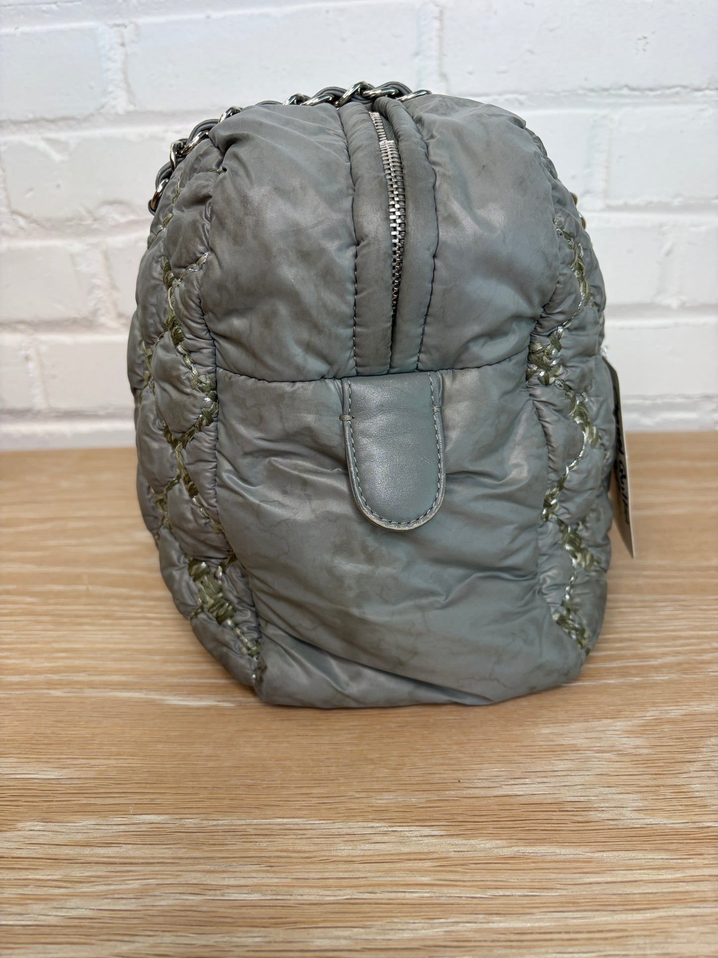 Chanel Paris Byzance Nylon Tweed on Stitch Bag