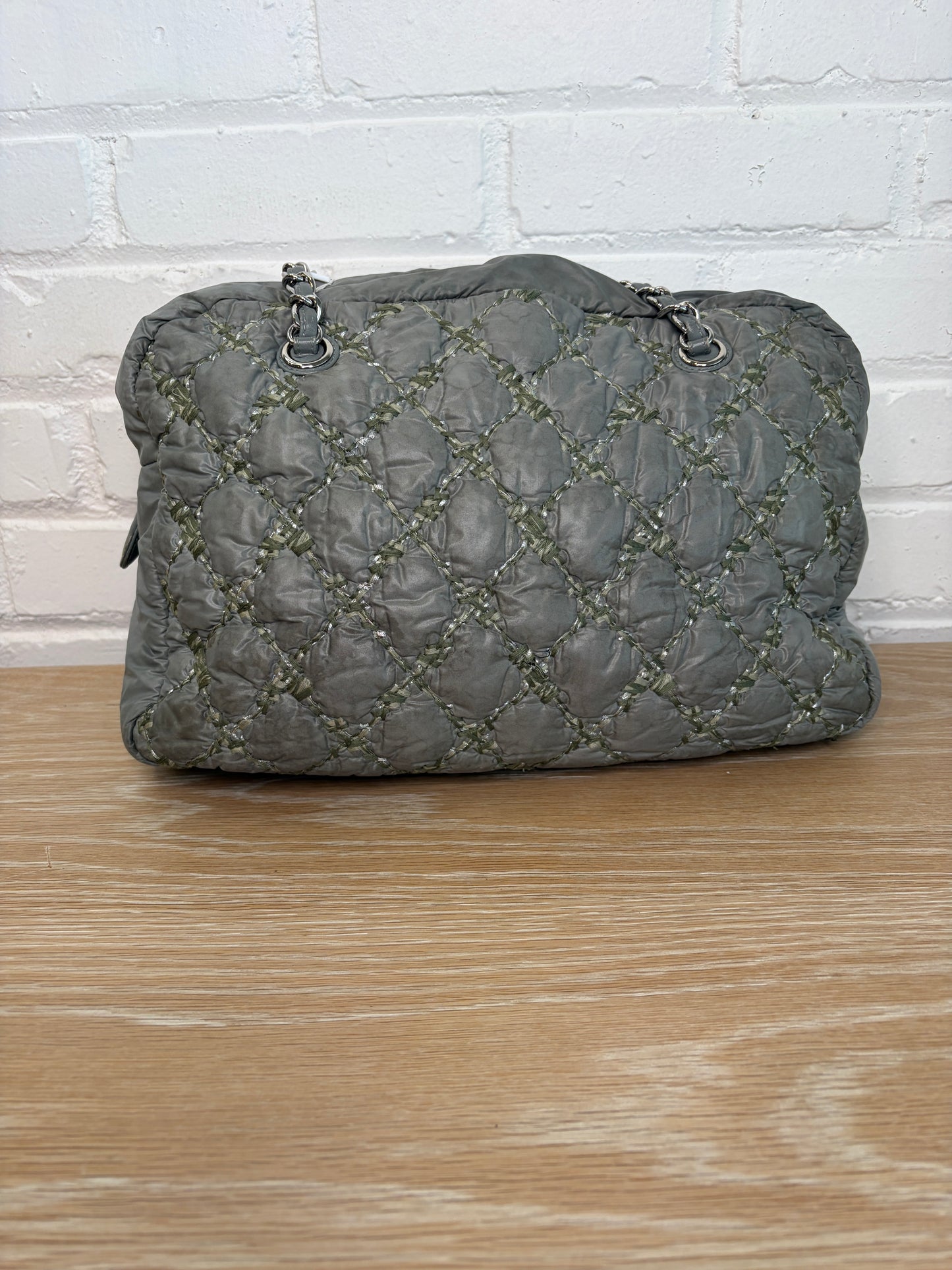 Chanel Paris Byzance Nylon Tweed on Stitch Bag