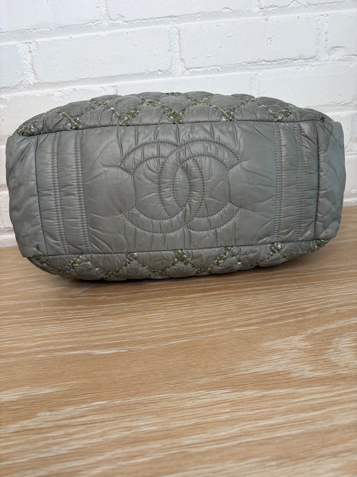 Chanel Paris Byzance Nylon Tweed on Stitch Bag