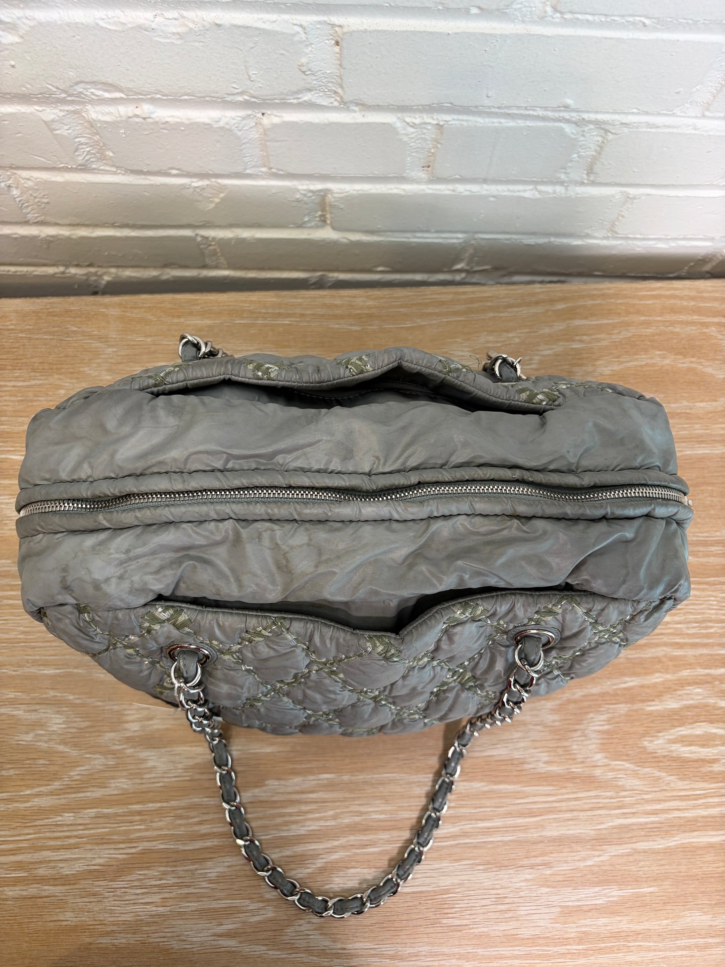 Chanel Paris Byzance Nylon Tweed on Stitch Bag