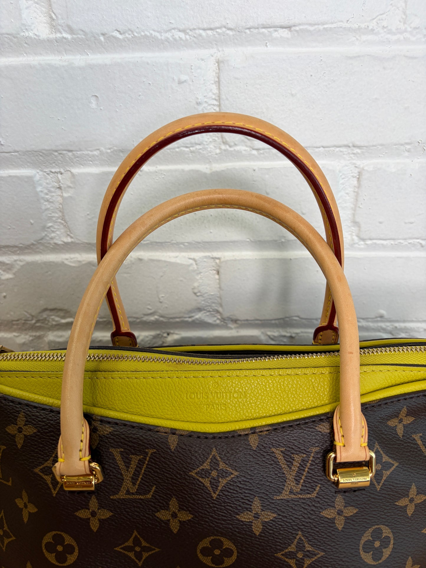 Louis Vuitton Pallas Monogram Pistache Tote