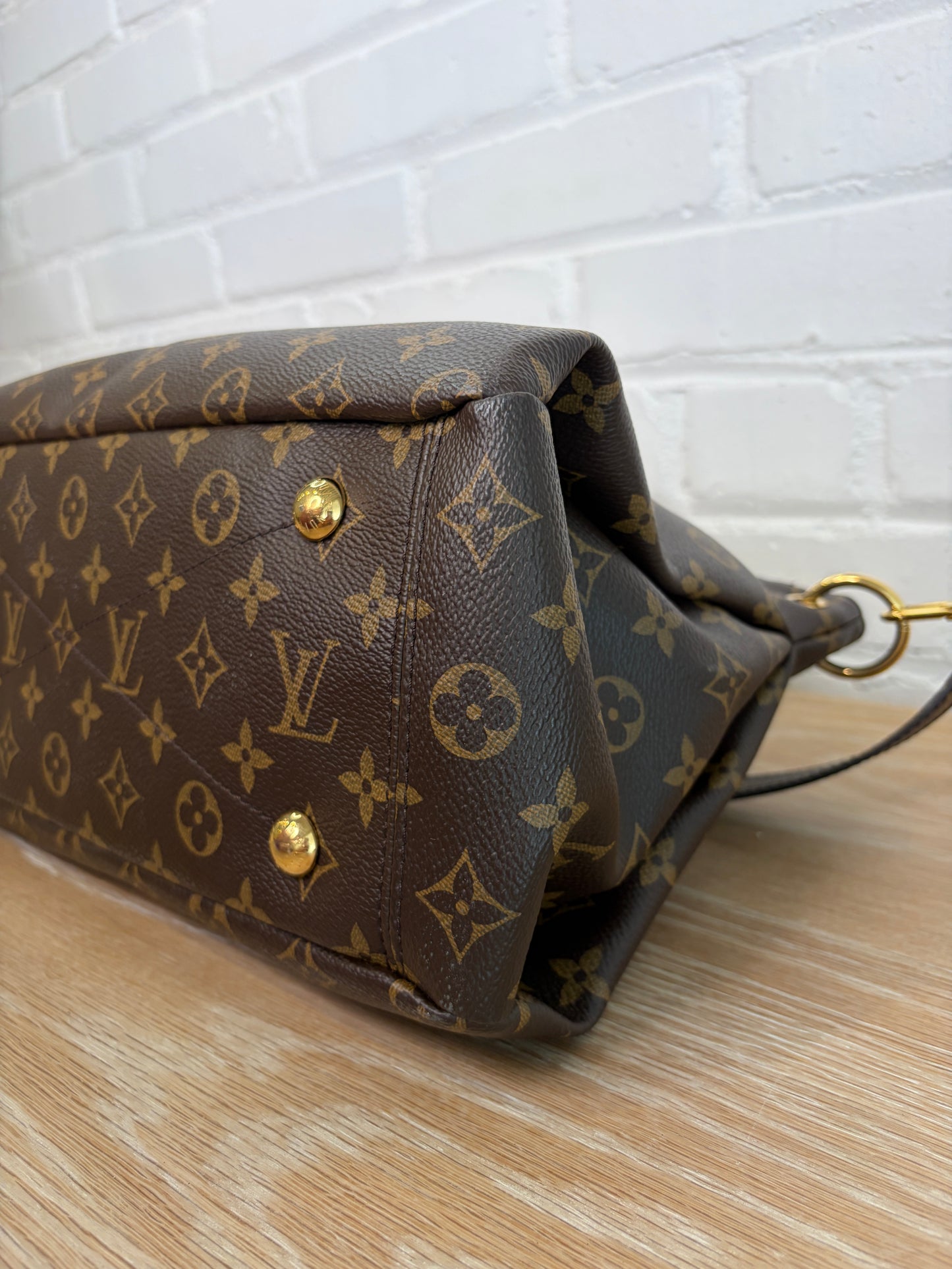 Louis Vuitton Pallas Monogram Pistache Tote