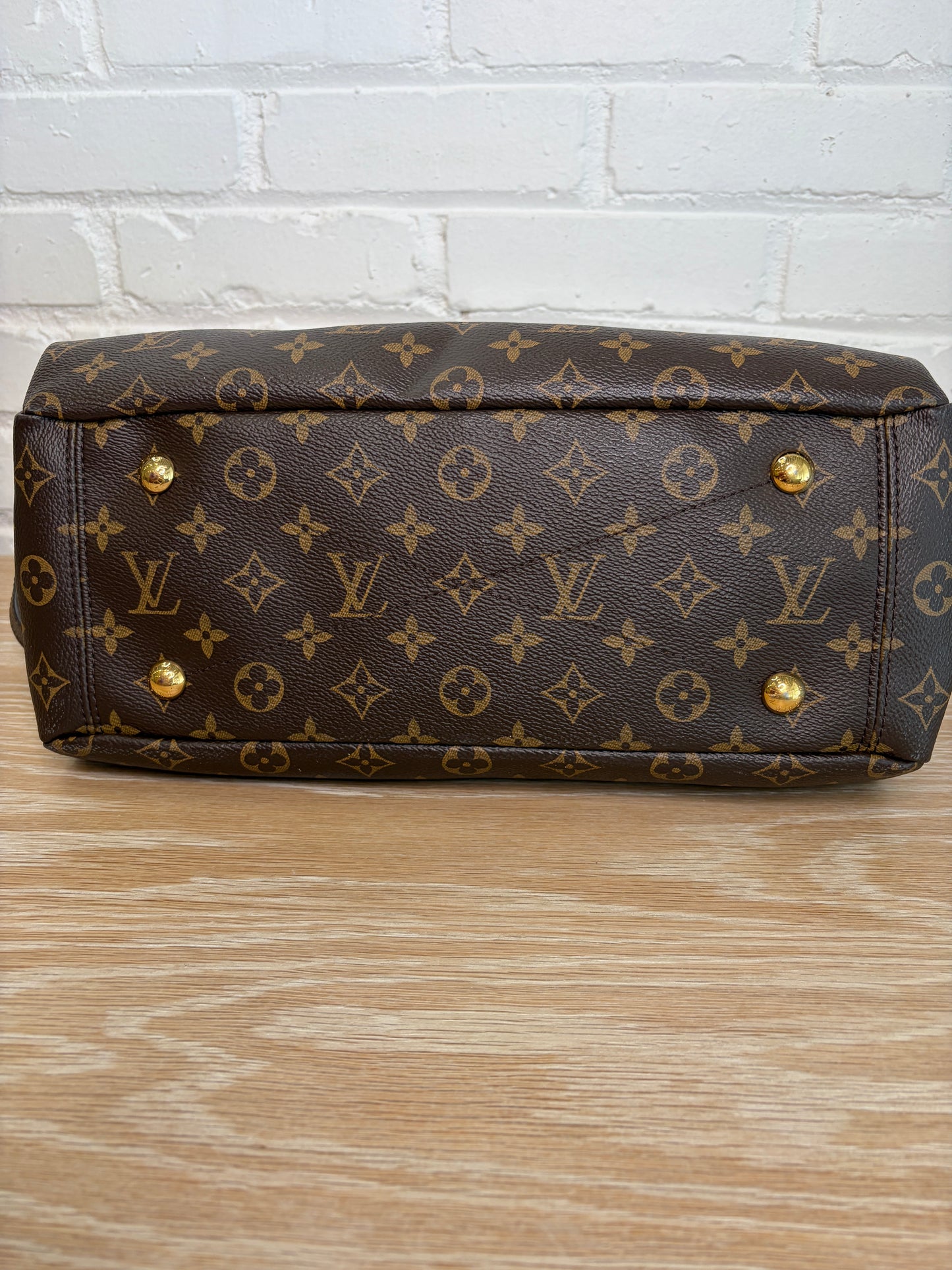 Louis Vuitton Pallas Monogram Pistache Tote