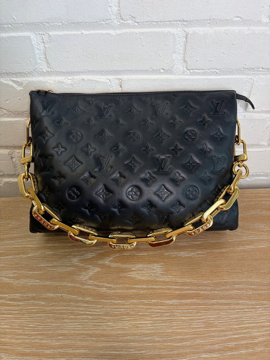 Louis Vuitton Black Coussin MM