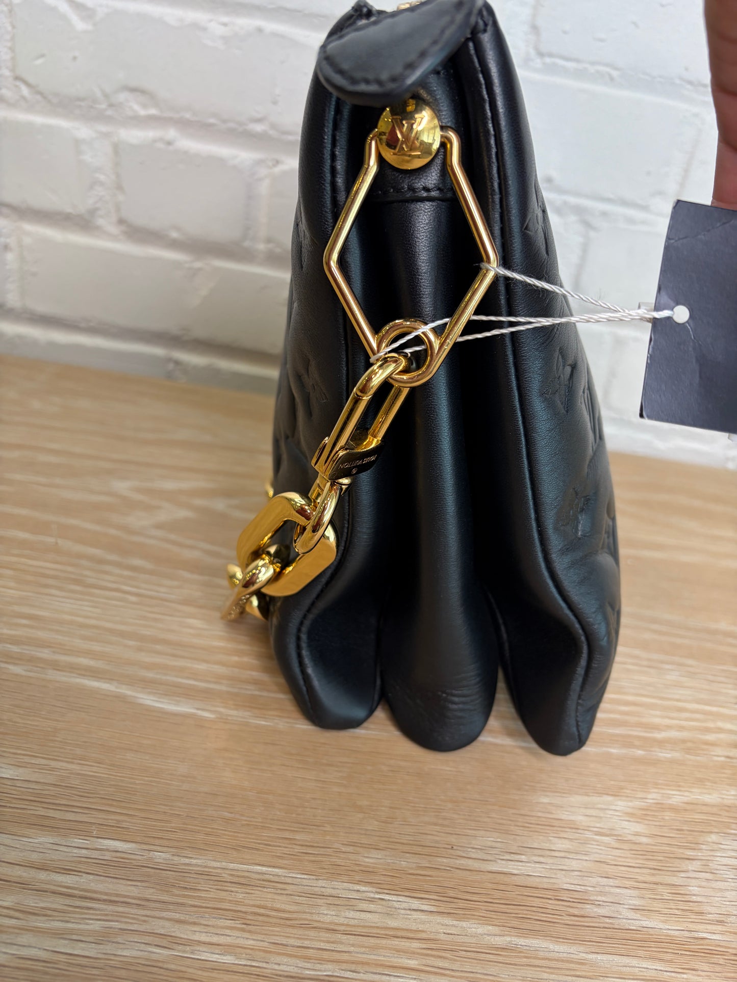 Louis Vuitton Black Coussin MM