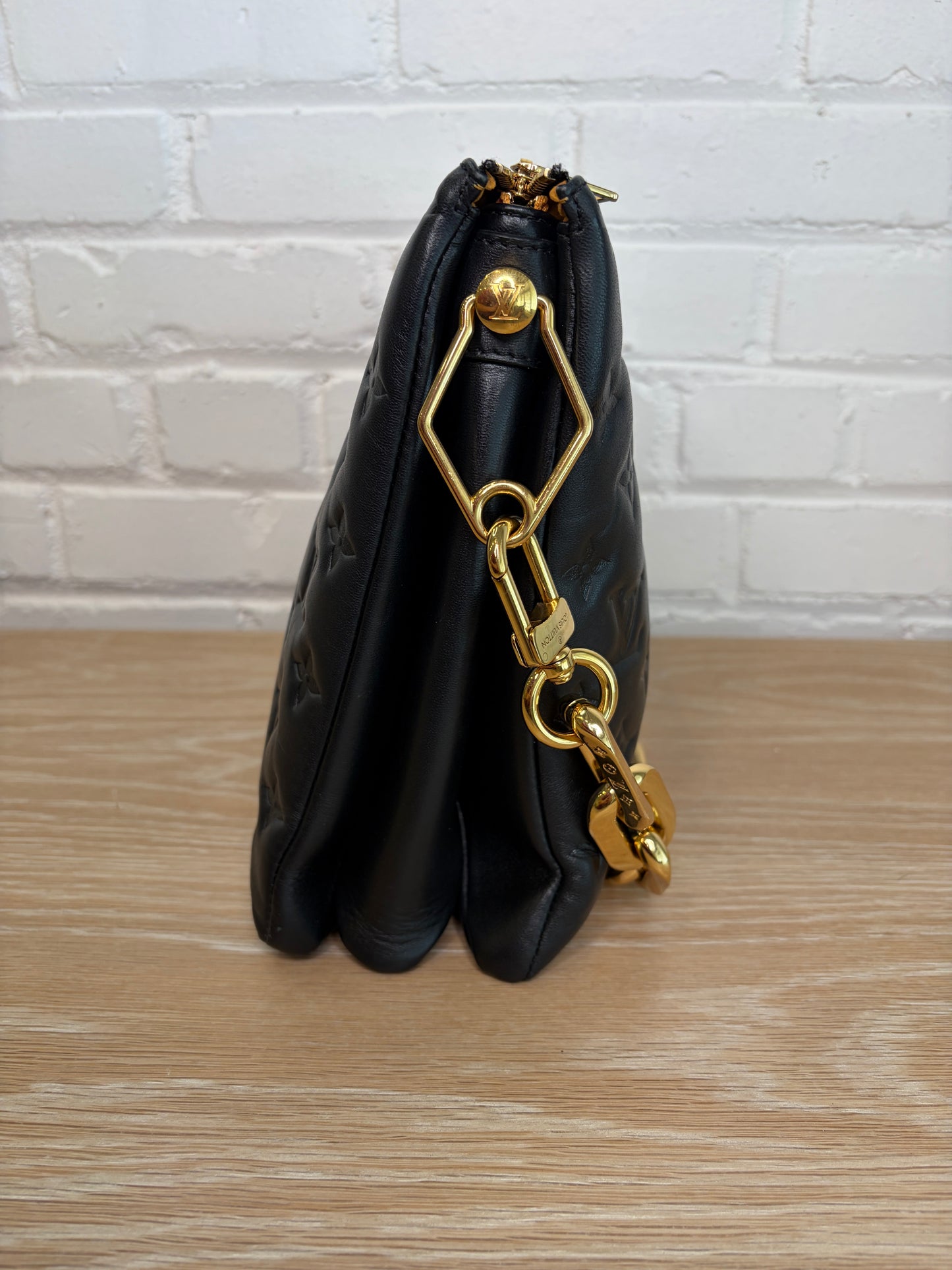 Louis Vuitton Black Coussin MM