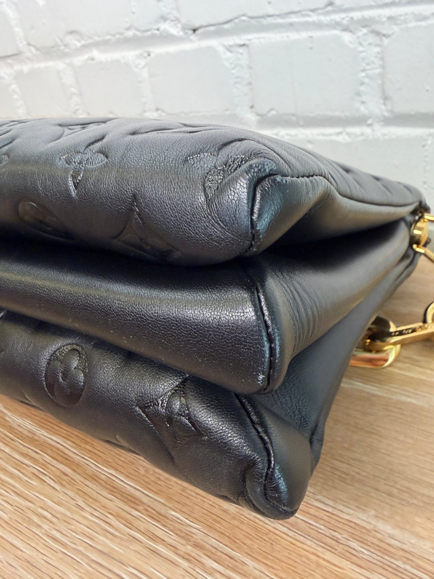 Louis Vuitton Black Coussin MM