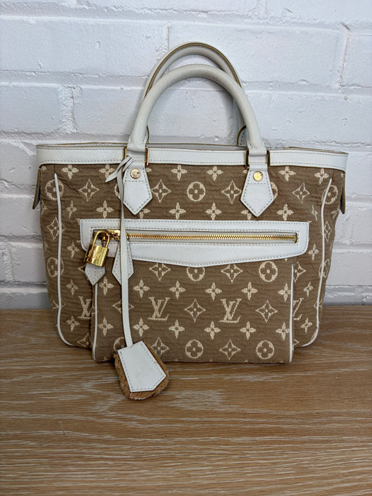 Louis Vuitton Cabas Sabbia MM Cruise Collection Beige Monogram Canvas