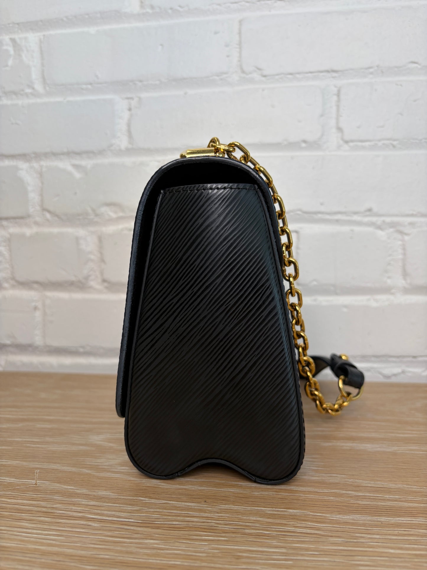 Louis Vuitton Black Twist MM Epi Leather Gold Hardware
