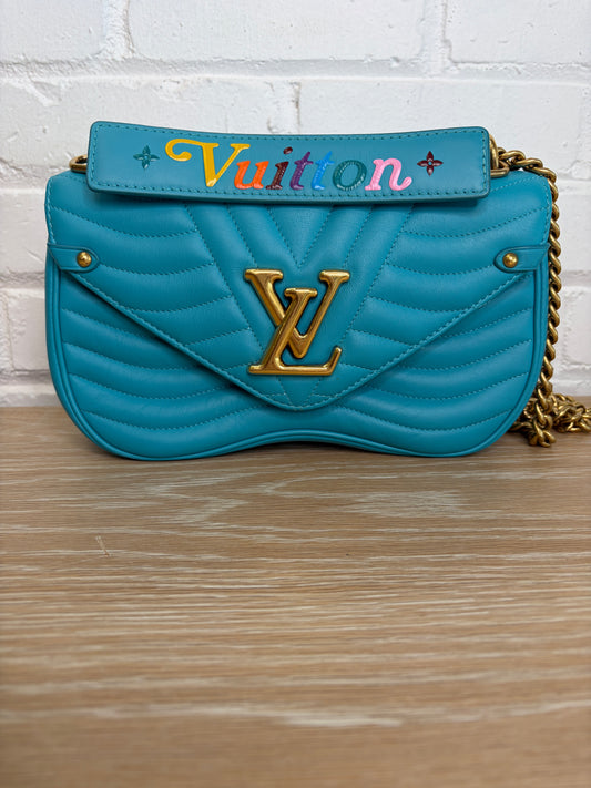 Louis Vuitton New Wave Chain Bag Turquoise