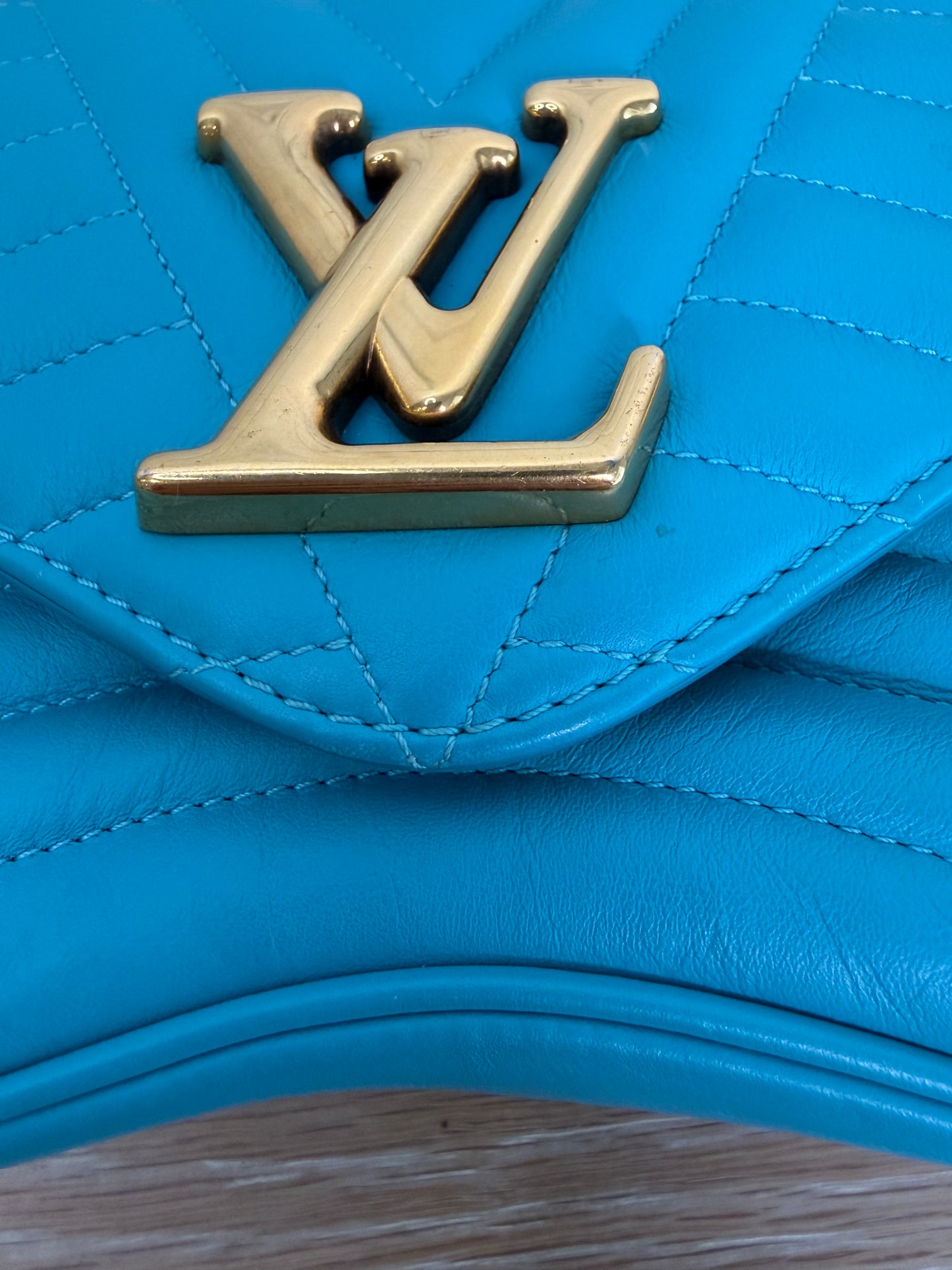 Louis Vuitton New Wave Chain Bag Turquoise