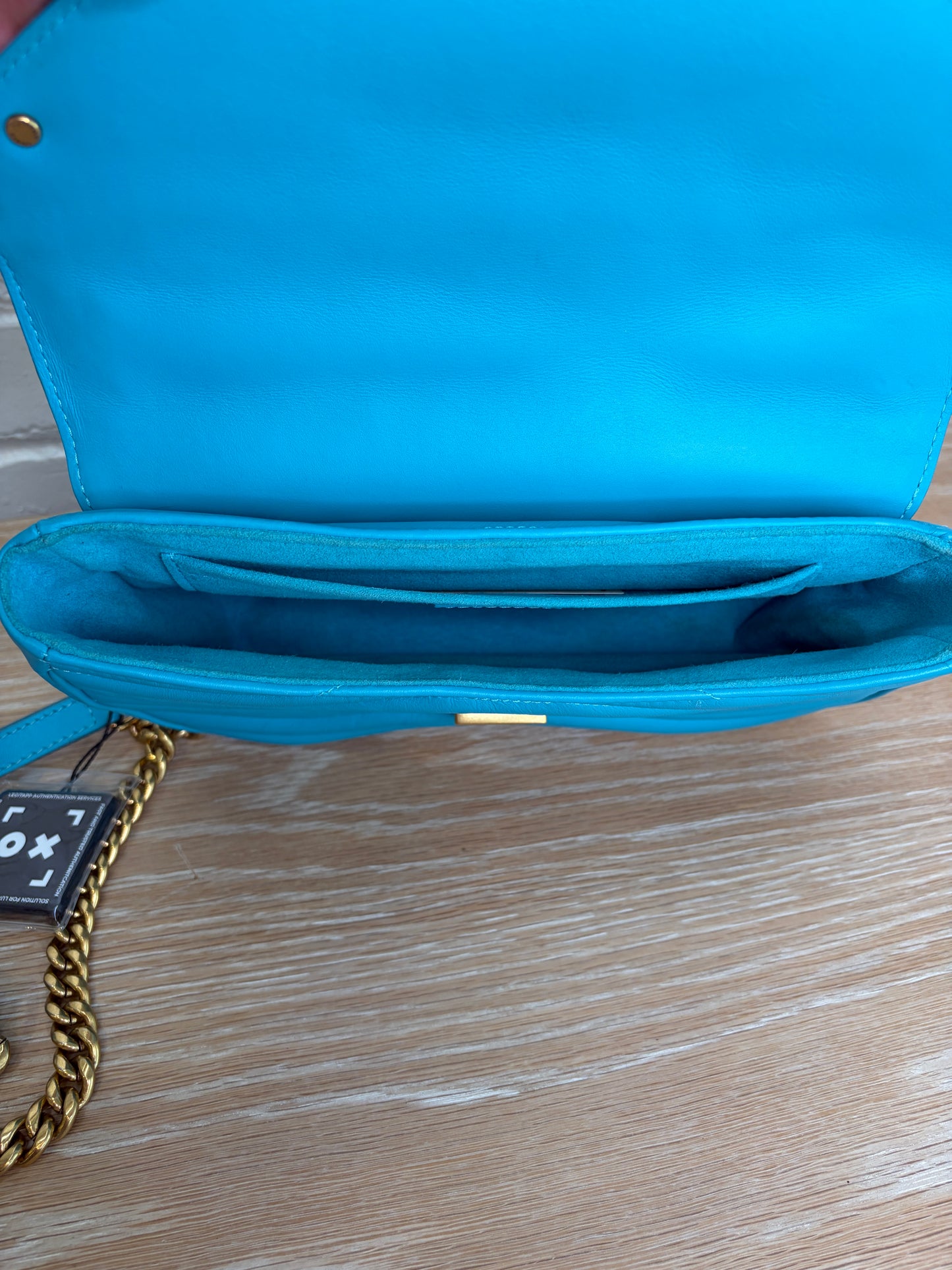Louis Vuitton New Wave Chain Bag Turquoise