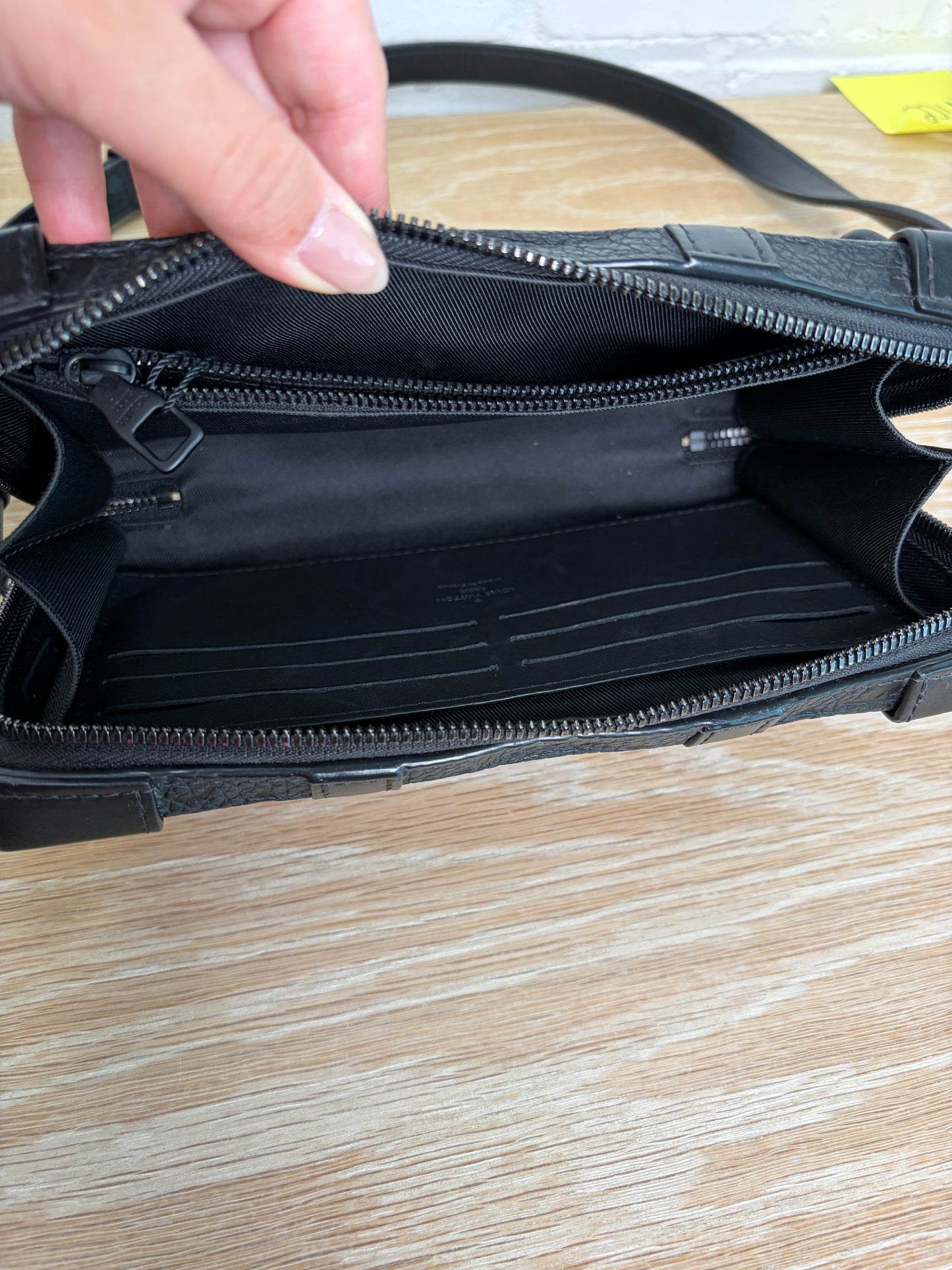 Louis Vuitton Soft Trunk Wallet Black Monogram