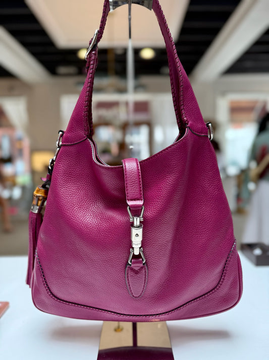 Gucci Magenta Jackie Bag