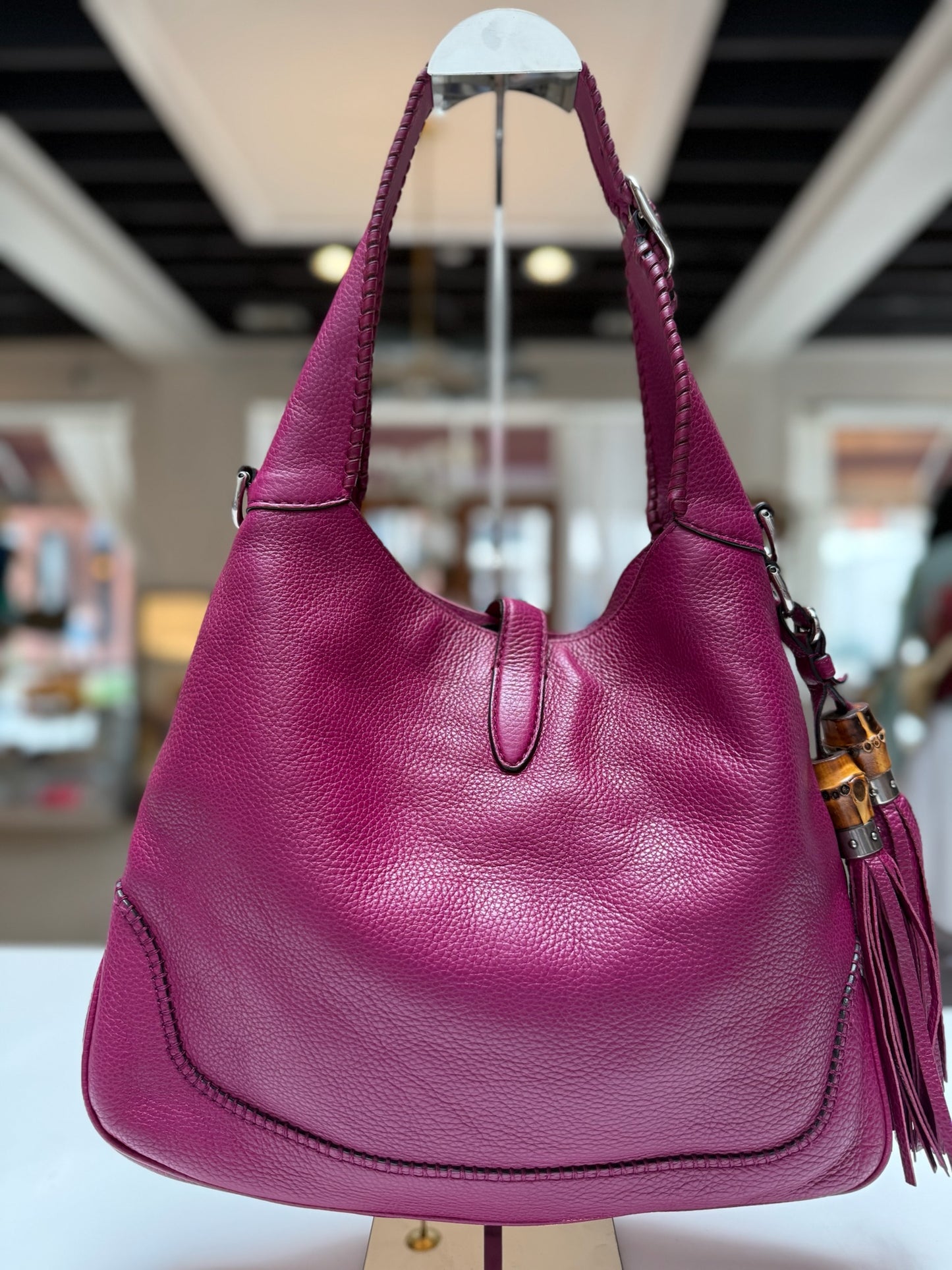 Gucci Magenta Jackie Bag