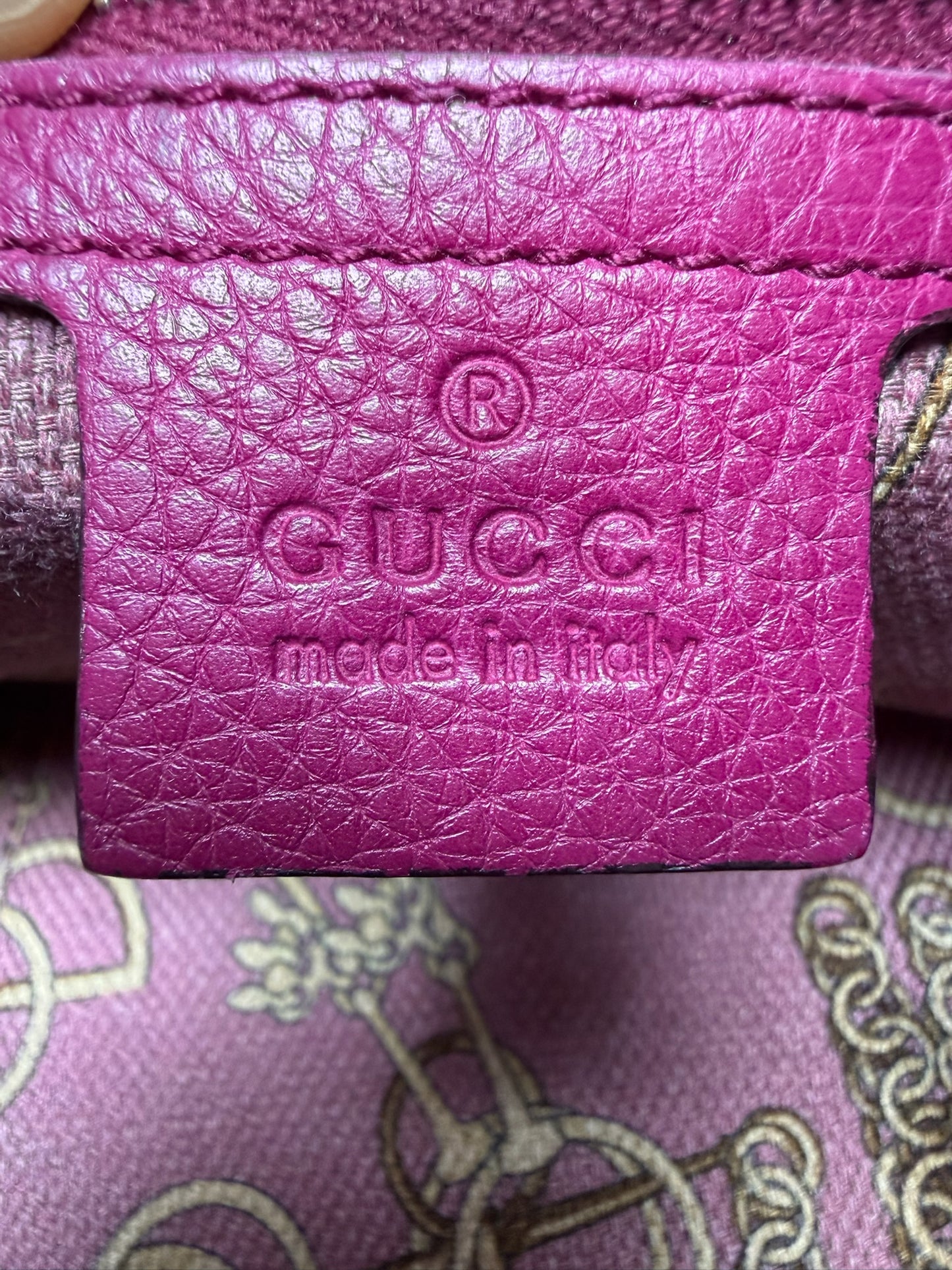 Gucci Magenta Jackie Bag