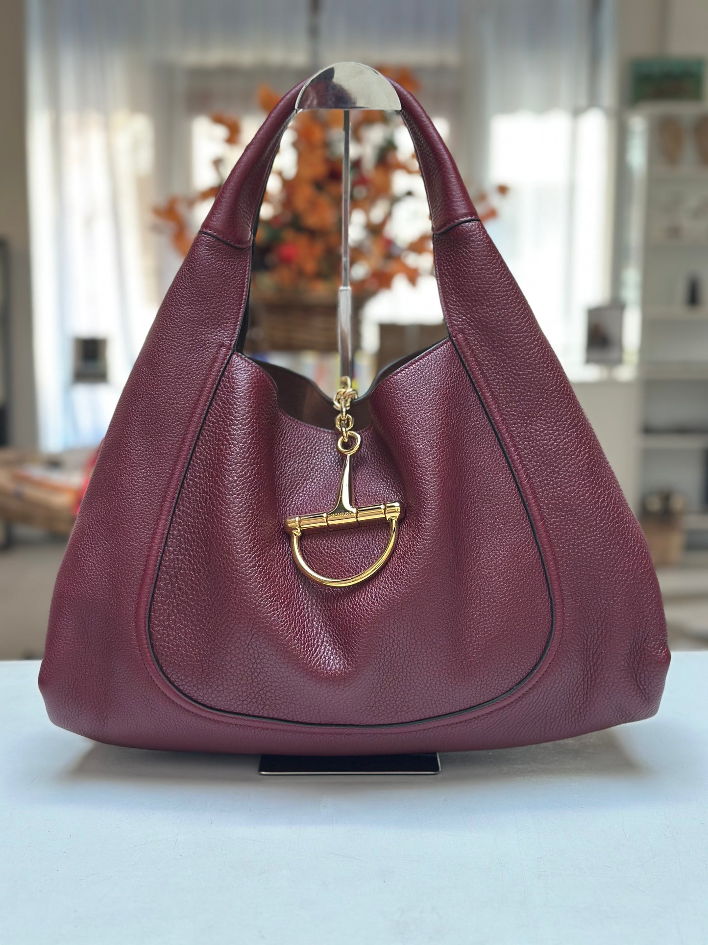 Gucci Softbit Maxi, Maroon