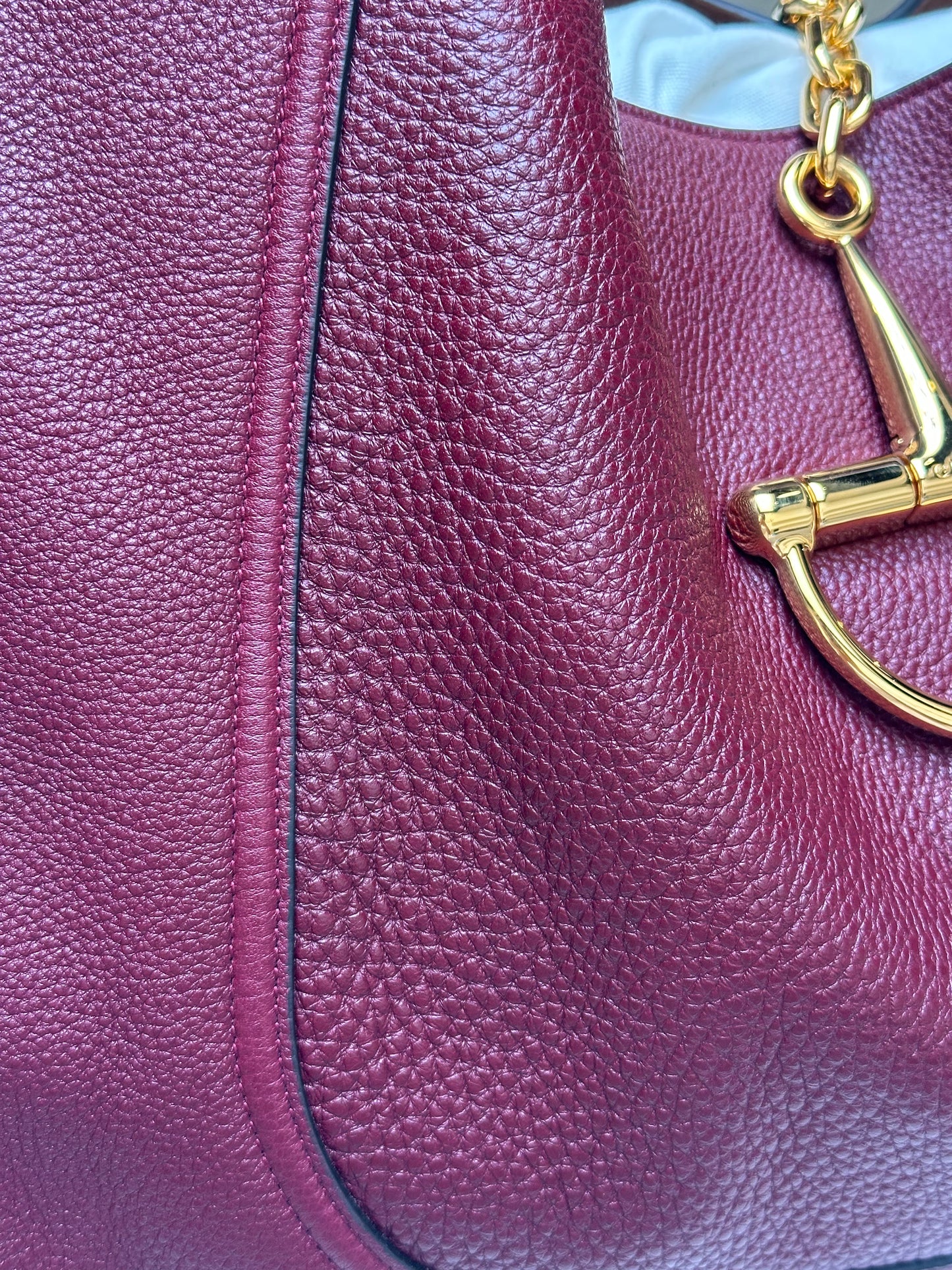 Gucci Softbit Maxi, Maroon