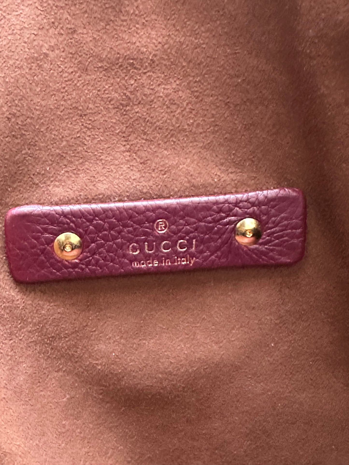 Gucci Softbit Maxi, Maroon