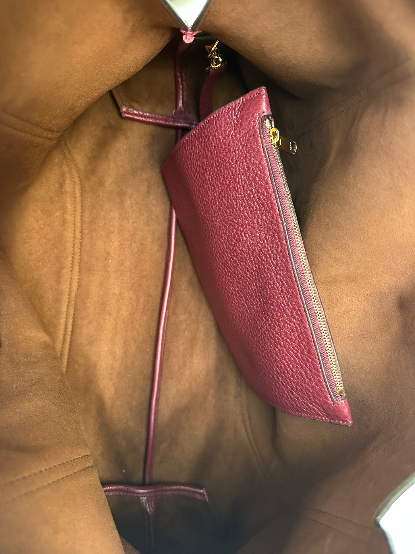 Gucci Softbit Maxi, Maroon