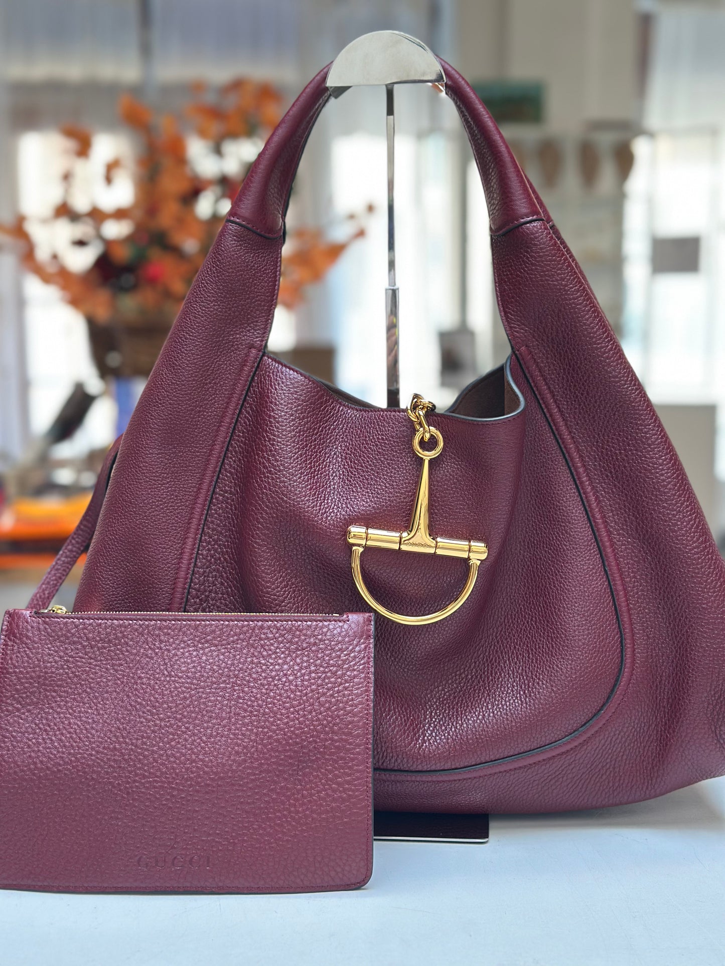 Gucci Softbit Maxi, Maroon