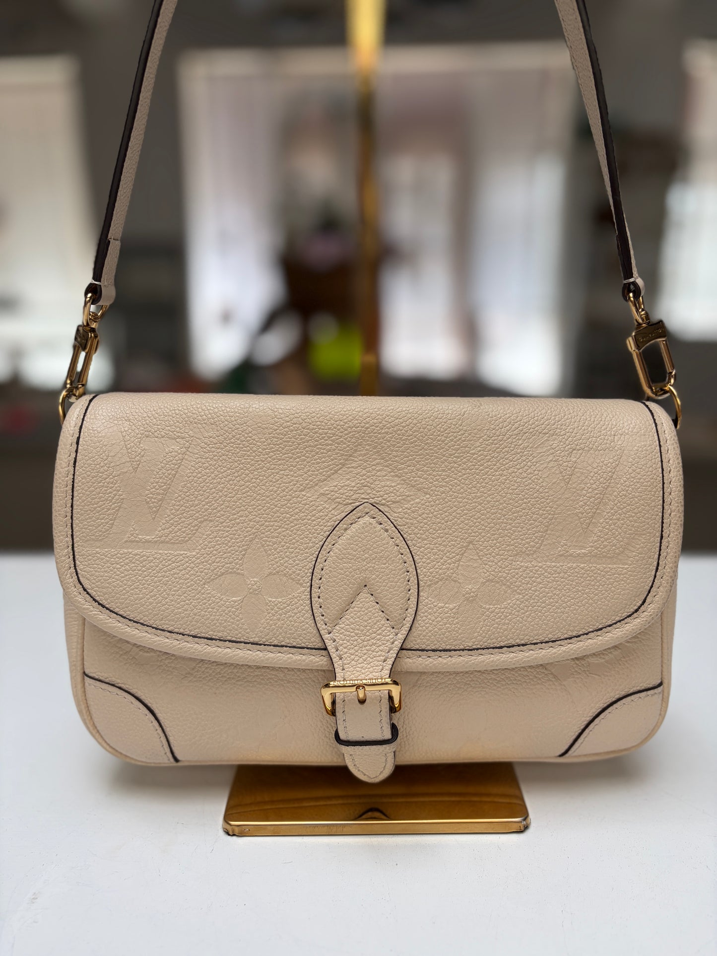 Louis Vuitton Diane Monogram Empriente Cream