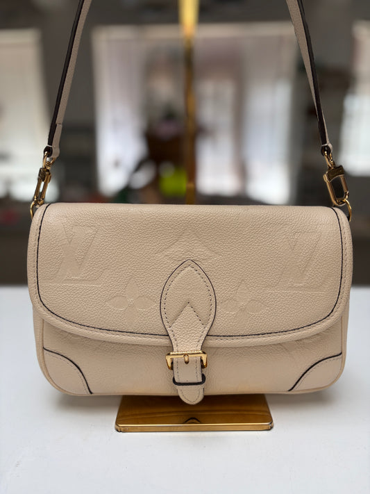 Louis Vuitton Diane Monogram Empriente Cream