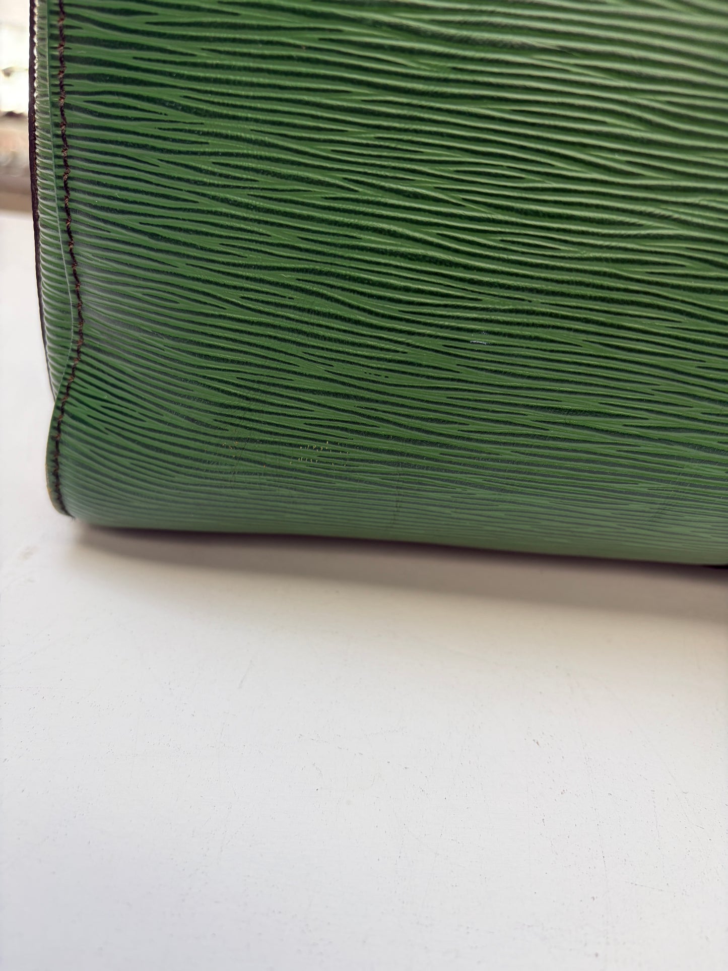 Louis Vuitton Keepall 45 Green Epi Leather