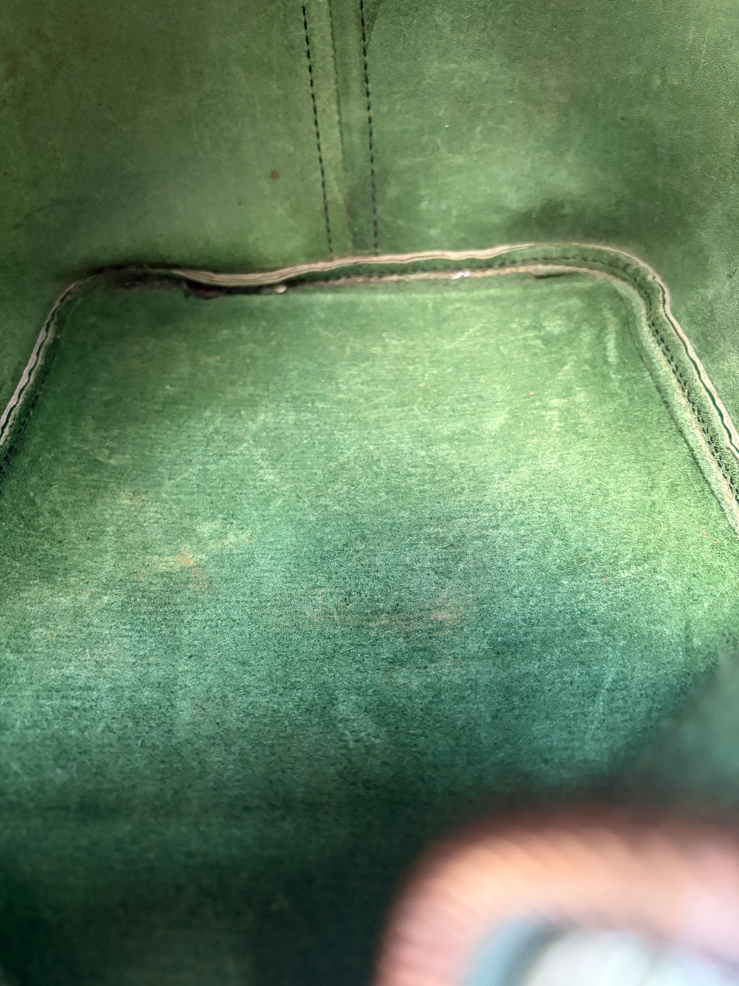 Louis Vuitton Keepall 45 Green Epi Leather