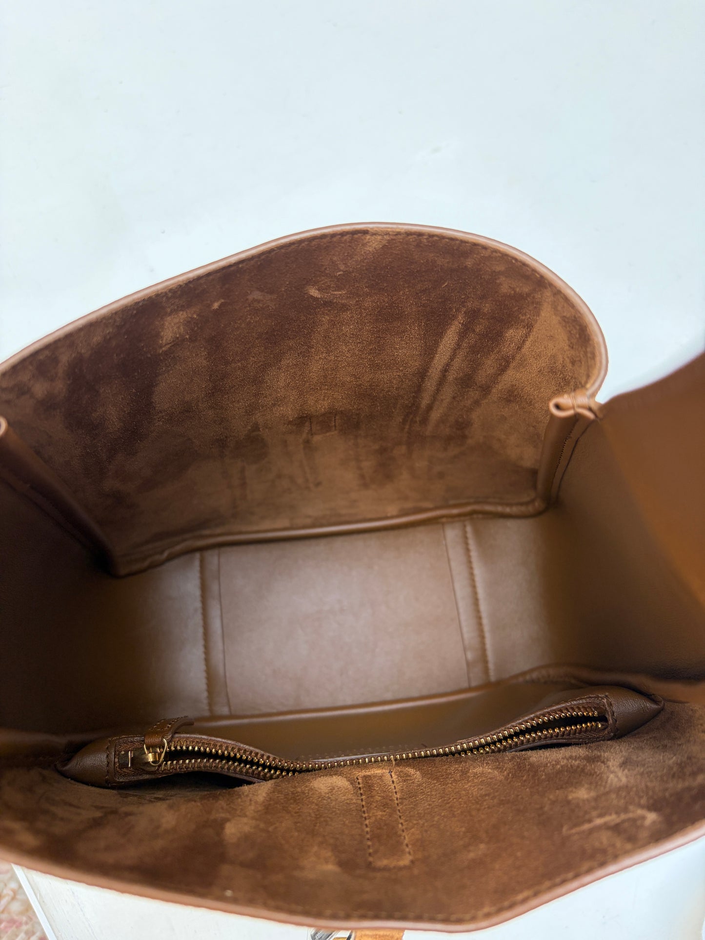 Saint Laurent Suede Le 5 à 7 Small Shoulder Bag