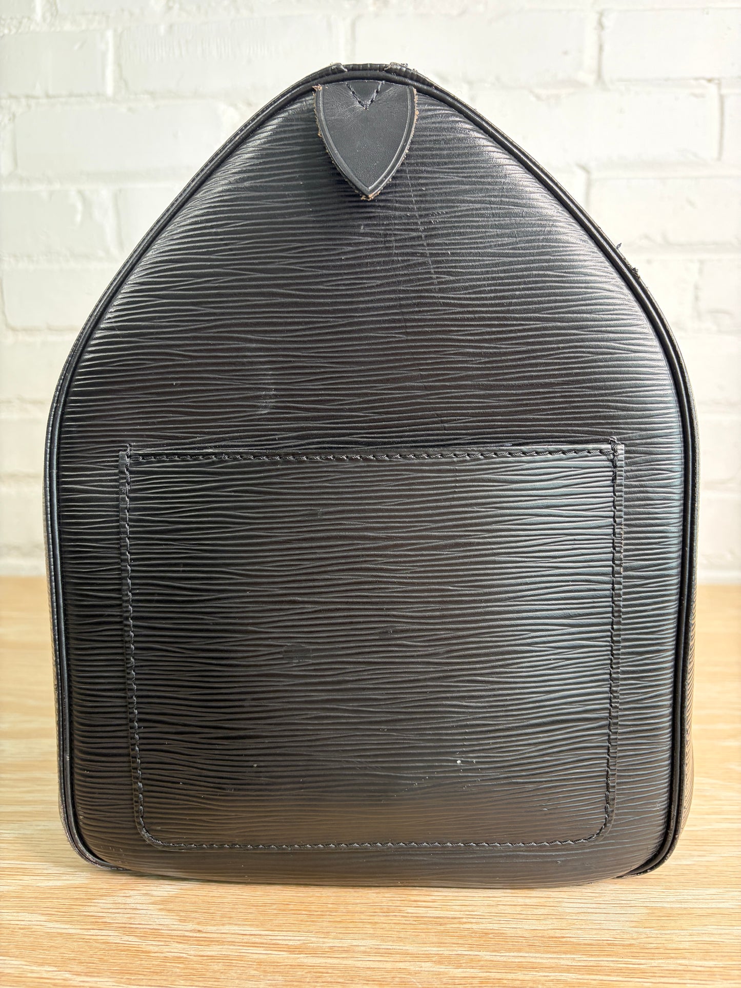 Louis Vuitton Black Keepall 45 Epi Leather