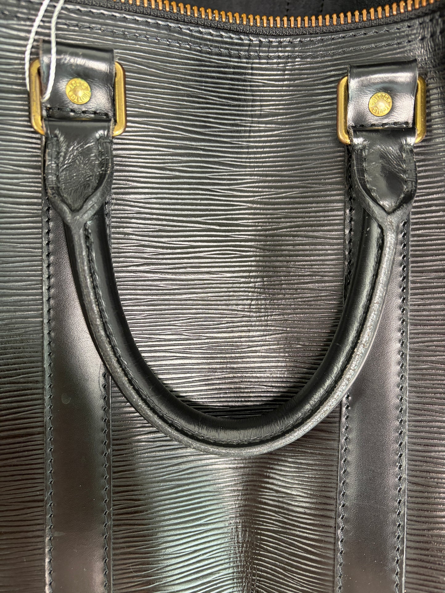 Louis Vuitton Black Keepall 45 Epi Leather