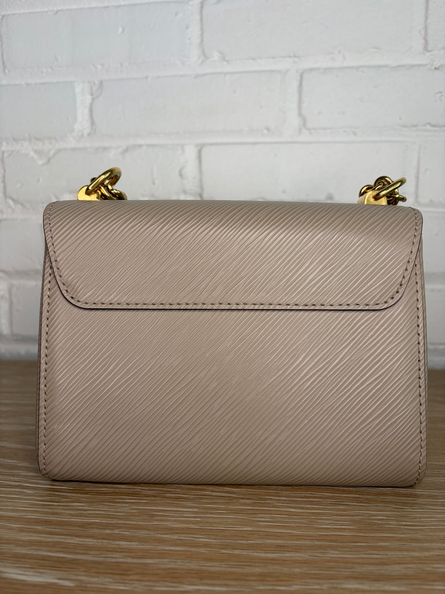 Louis Vuitton Twist PM Beige Gold Hardware Epi Leather