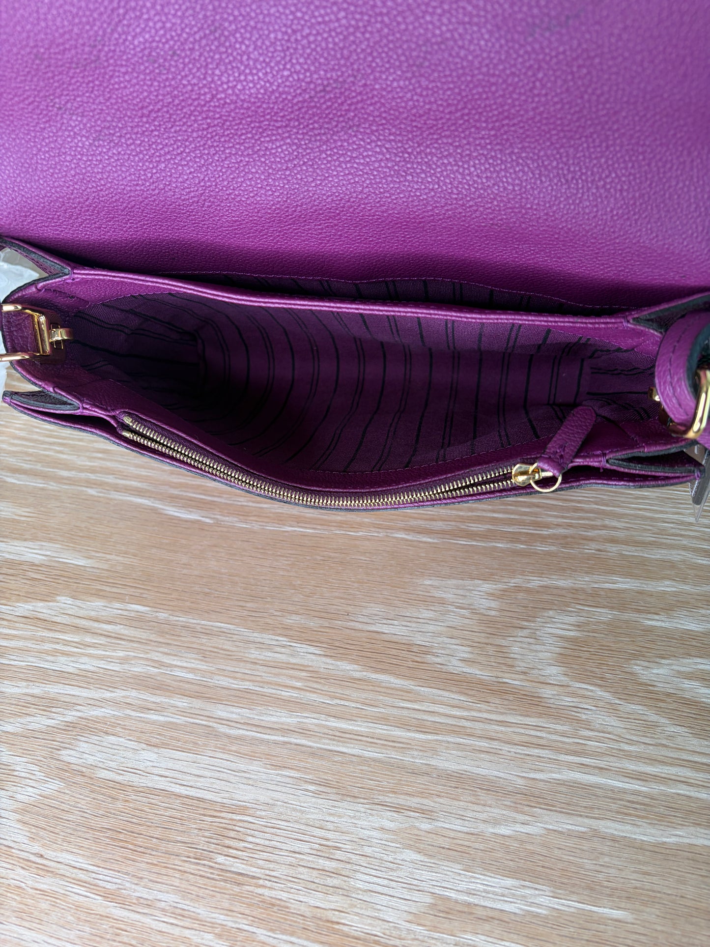 Louis Vuitton Purple Monogram Empreinte Fascinante